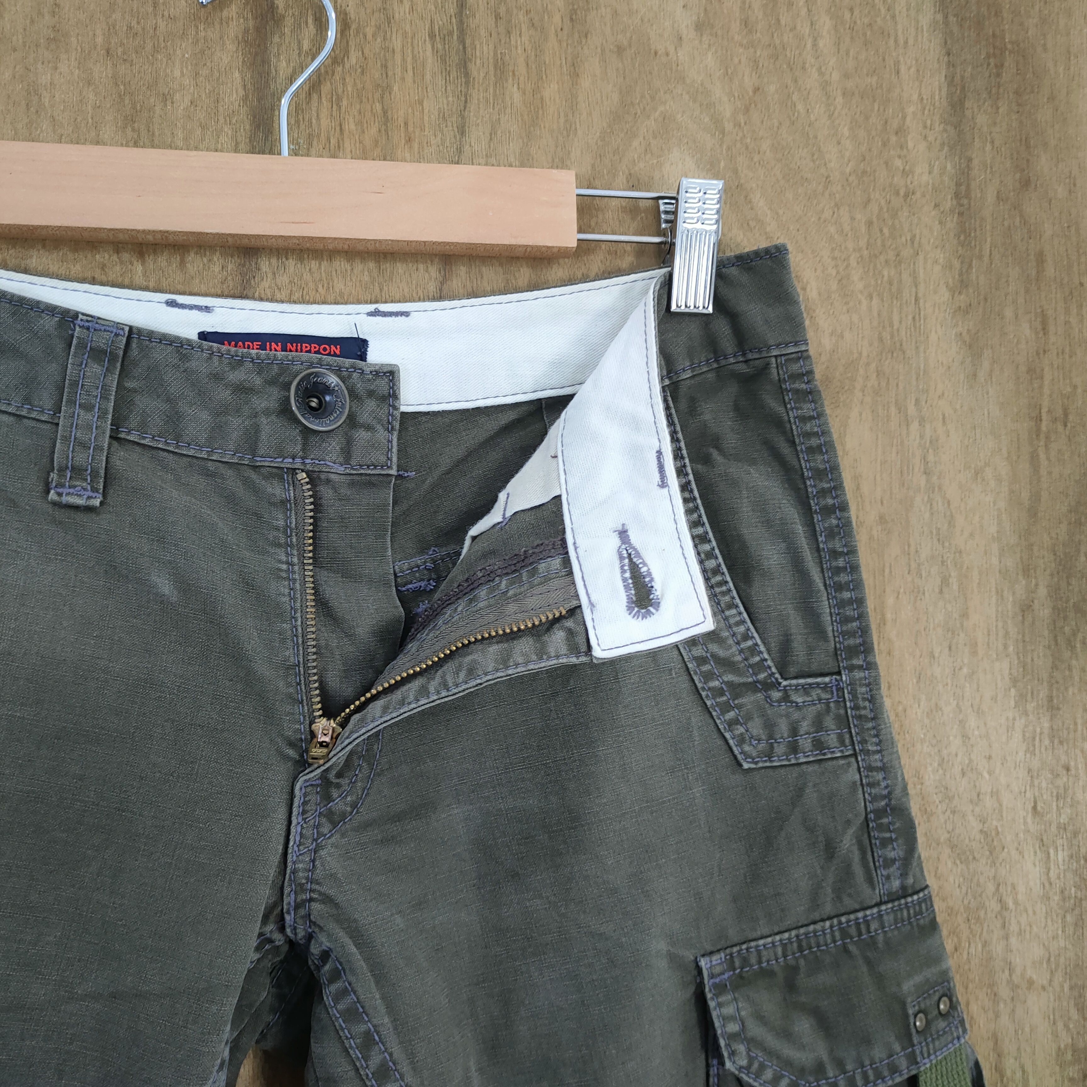 Japanese Brand 28 × 33 MADE IN NIPPON FLARE CARGO PANTS Size US 28 / EU 44 - 13 Thumbnail
