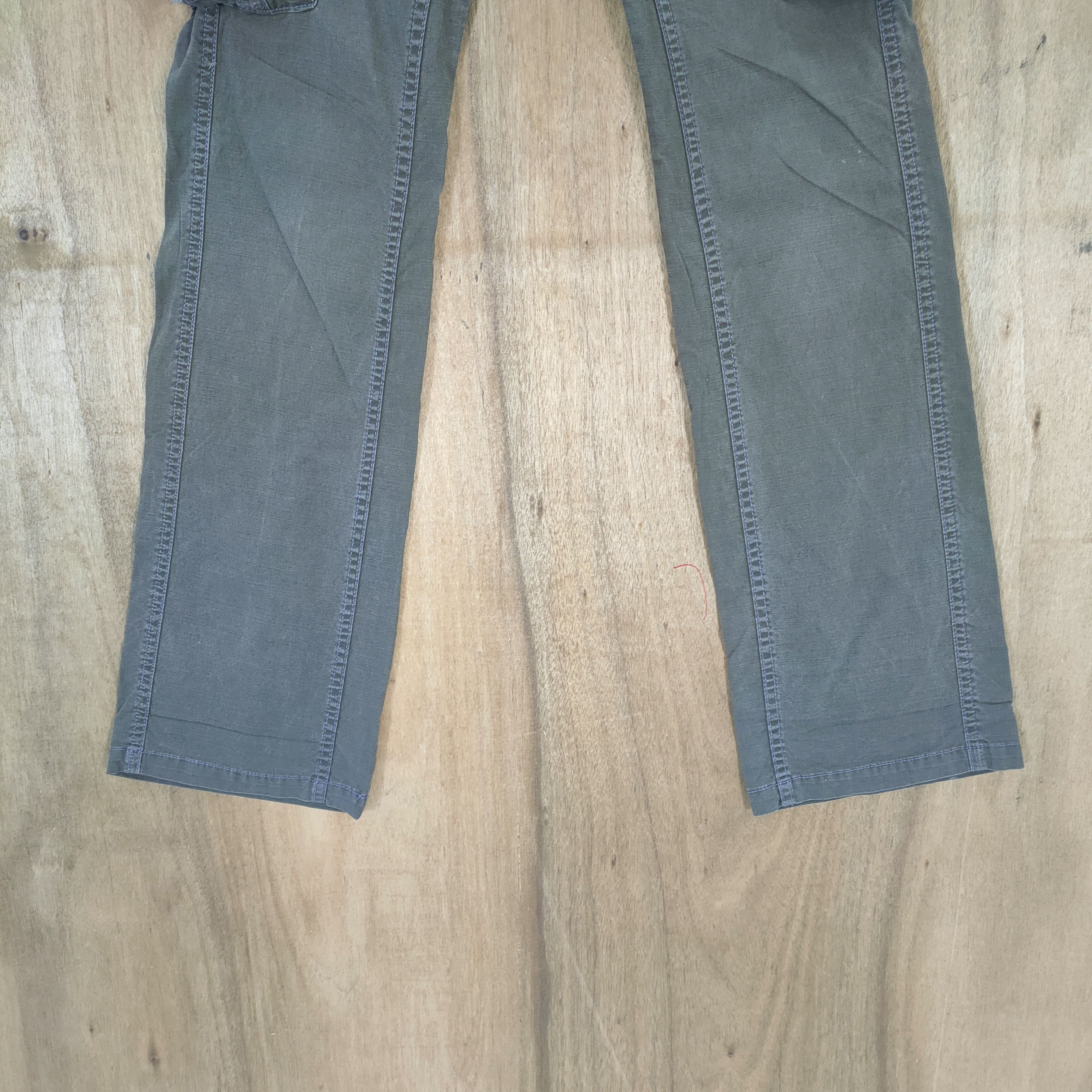 Japanese Brand 28 × 33 MADE IN NIPPON FLARE CARGO PANTS Size US 28 / EU 44 - 5 Thumbnail