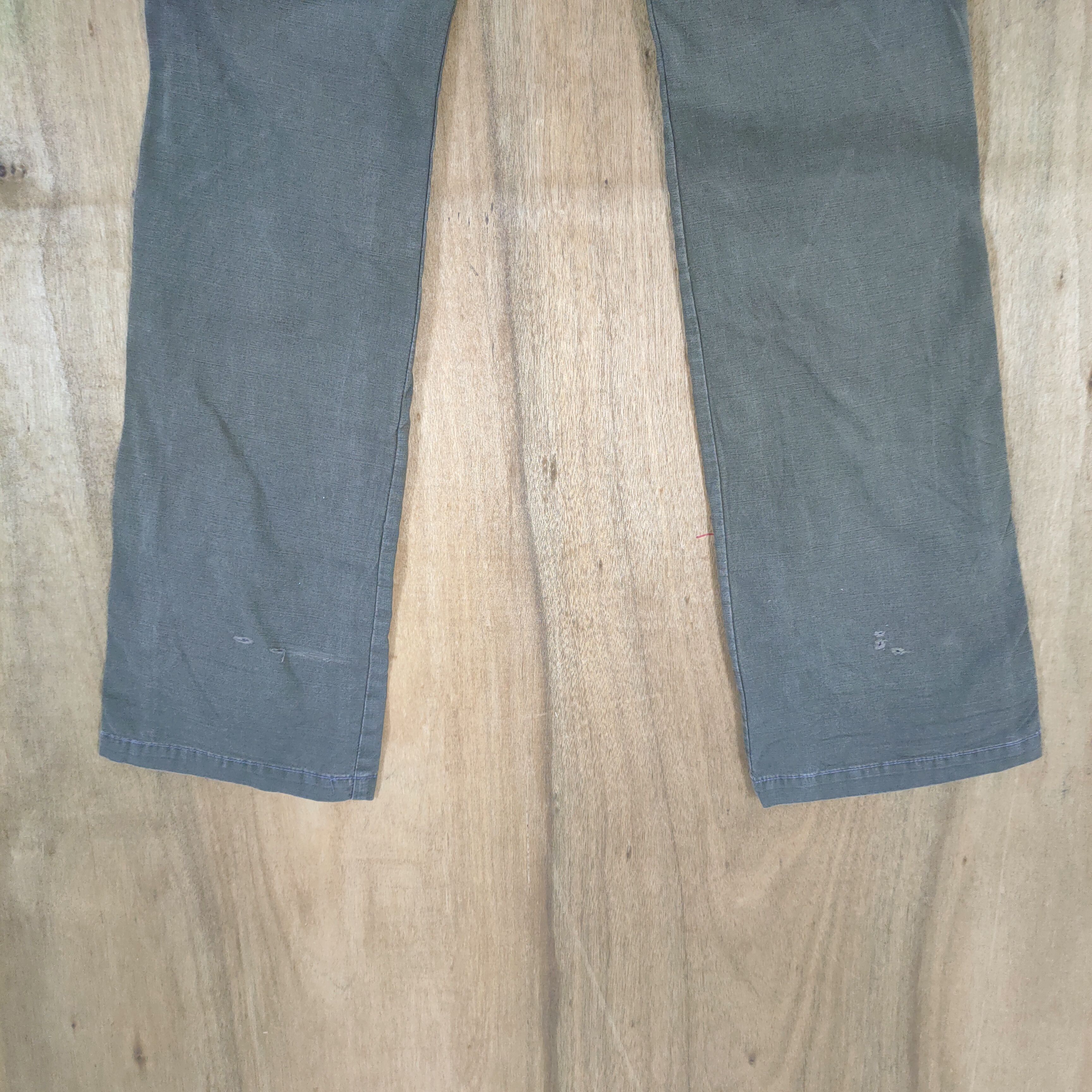Japanese Brand 28 × 33 MADE IN NIPPON FLARE CARGO PANTS Size US 28 / EU 44 - 10 Thumbnail