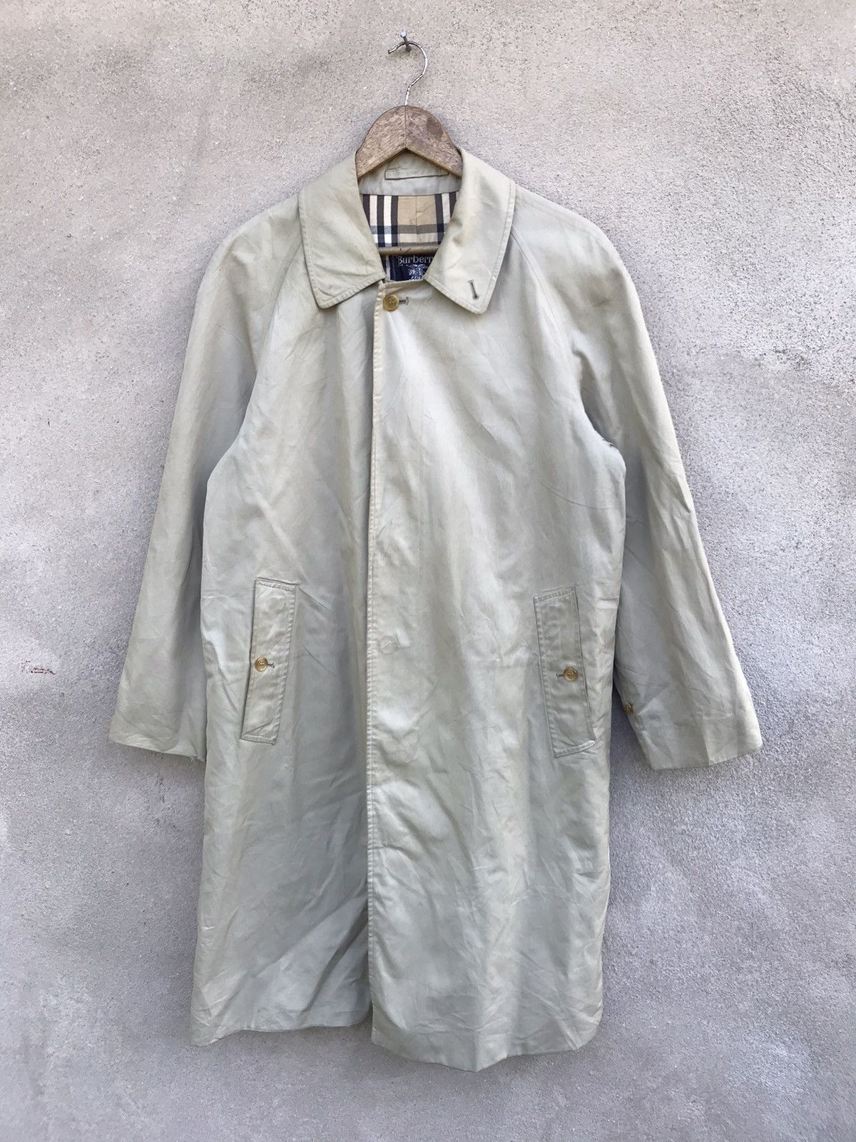 Burberry × Burberry Prorsum × Vintage VINTAGE BURBERRY NOVA CHECK TRENCH COAT JACKET Size US M / EU 48-50 / 2 - 5 Thumbnail