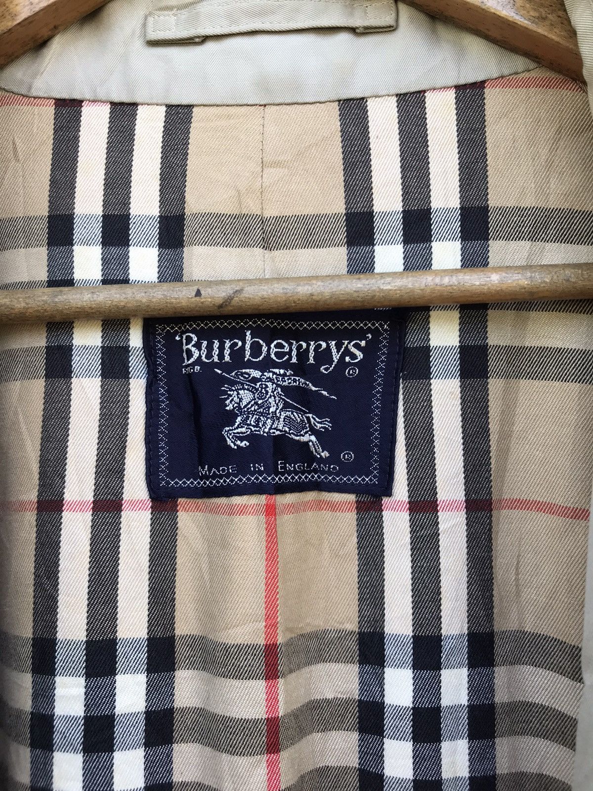 Burberry × Burberry Prorsum × Vintage VINTAGE BURBERRY NOVA CHECK TRENCH COAT JACKET Size US M / EU 48-50 / 2 - 10 Thumbnail