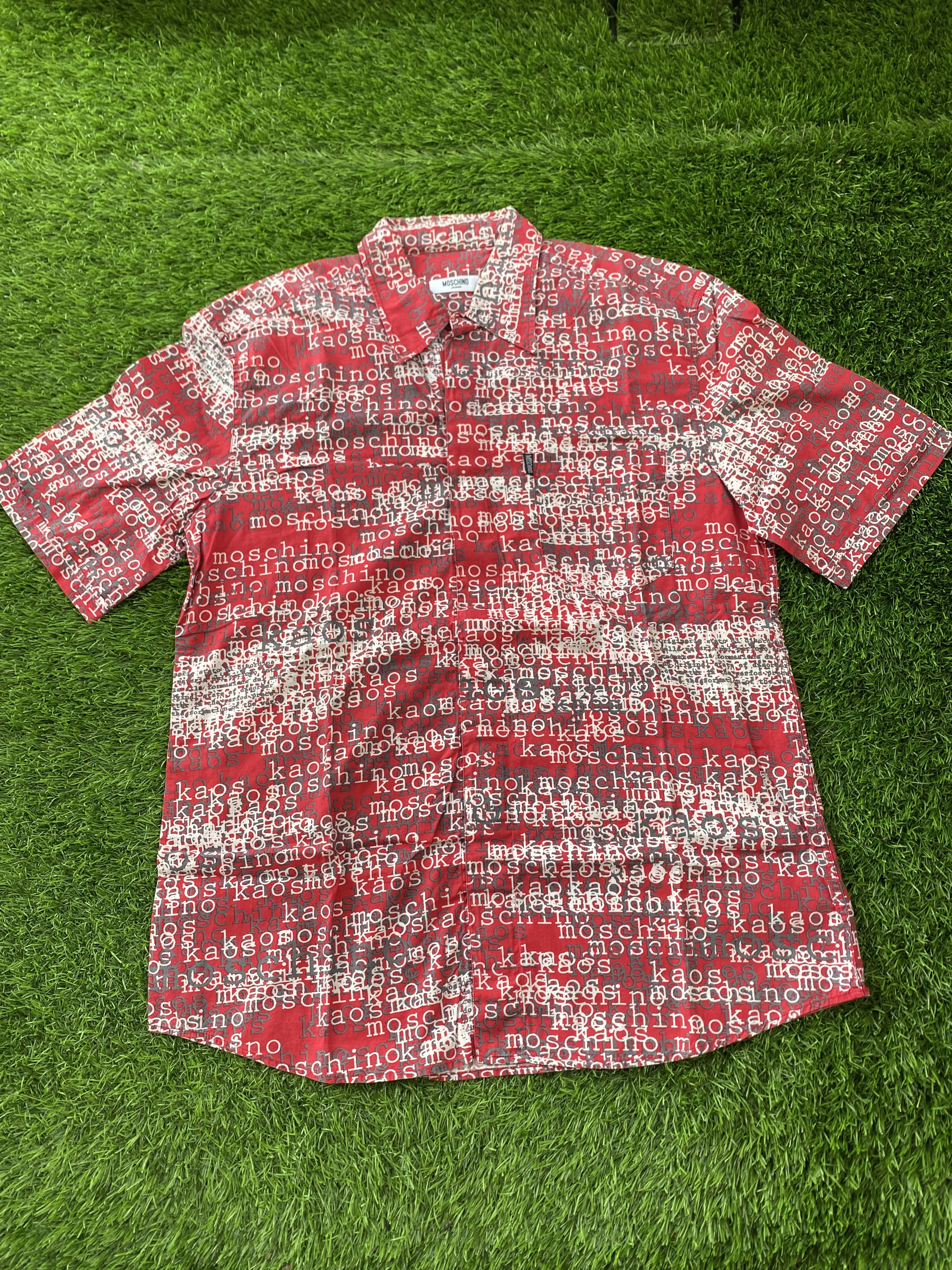 Moschino Vintage Moschino Monogram Spellout Size US XL / EU 56 / 4 - 1 Thumbnail