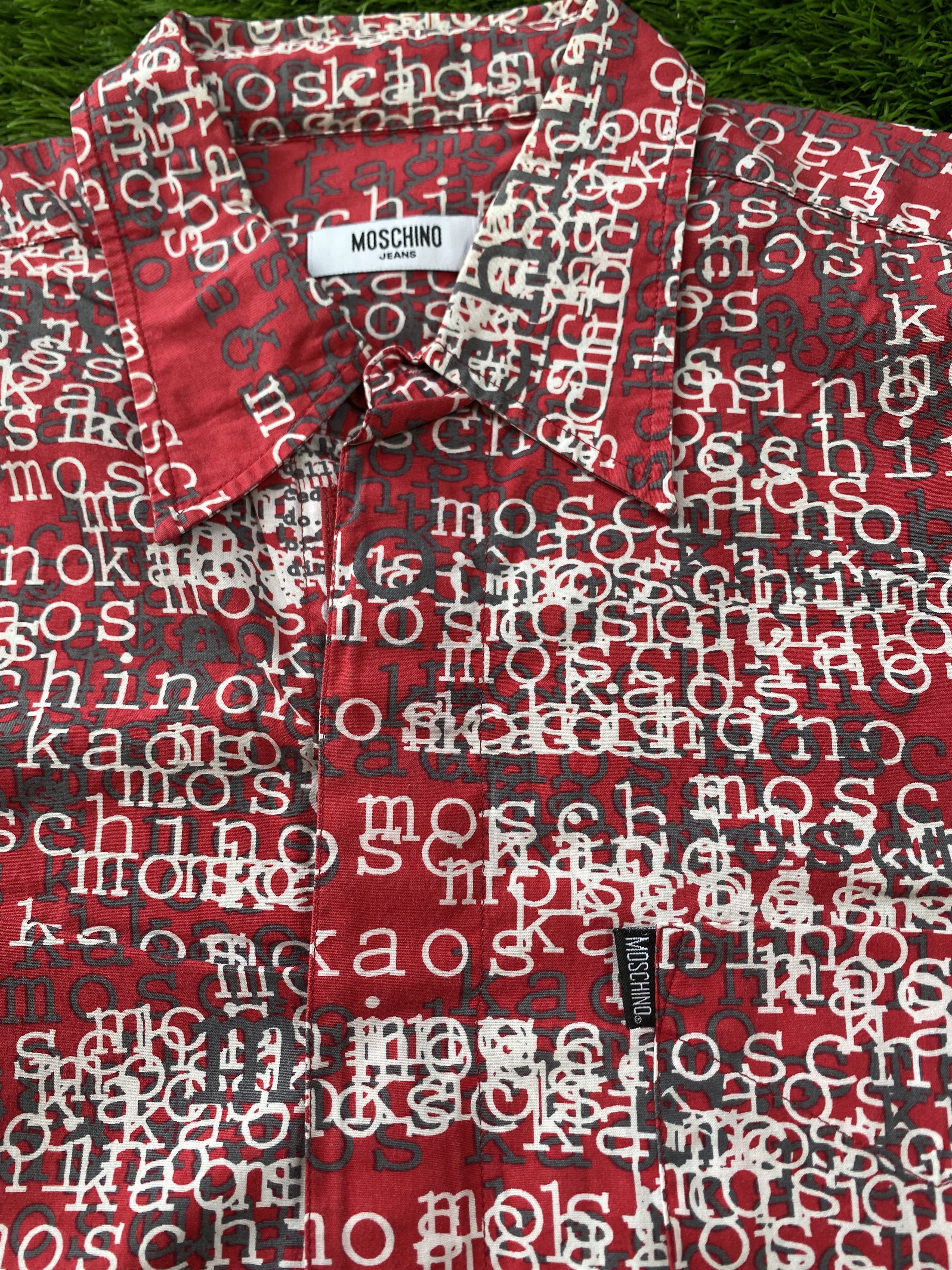 Moschino Vintage Moschino Monogram Spellout Size US XL / EU 56 / 4 - 3 Thumbnail