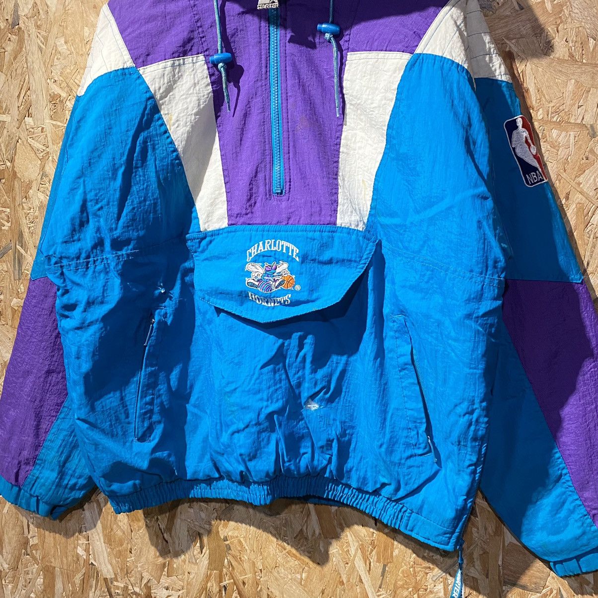 NBA VINTAGE VERY RARE‼️Charlotte Hornets NBA Starter Embroidery Size US L / EU 52-54 / 3 - 4 Thumbnail