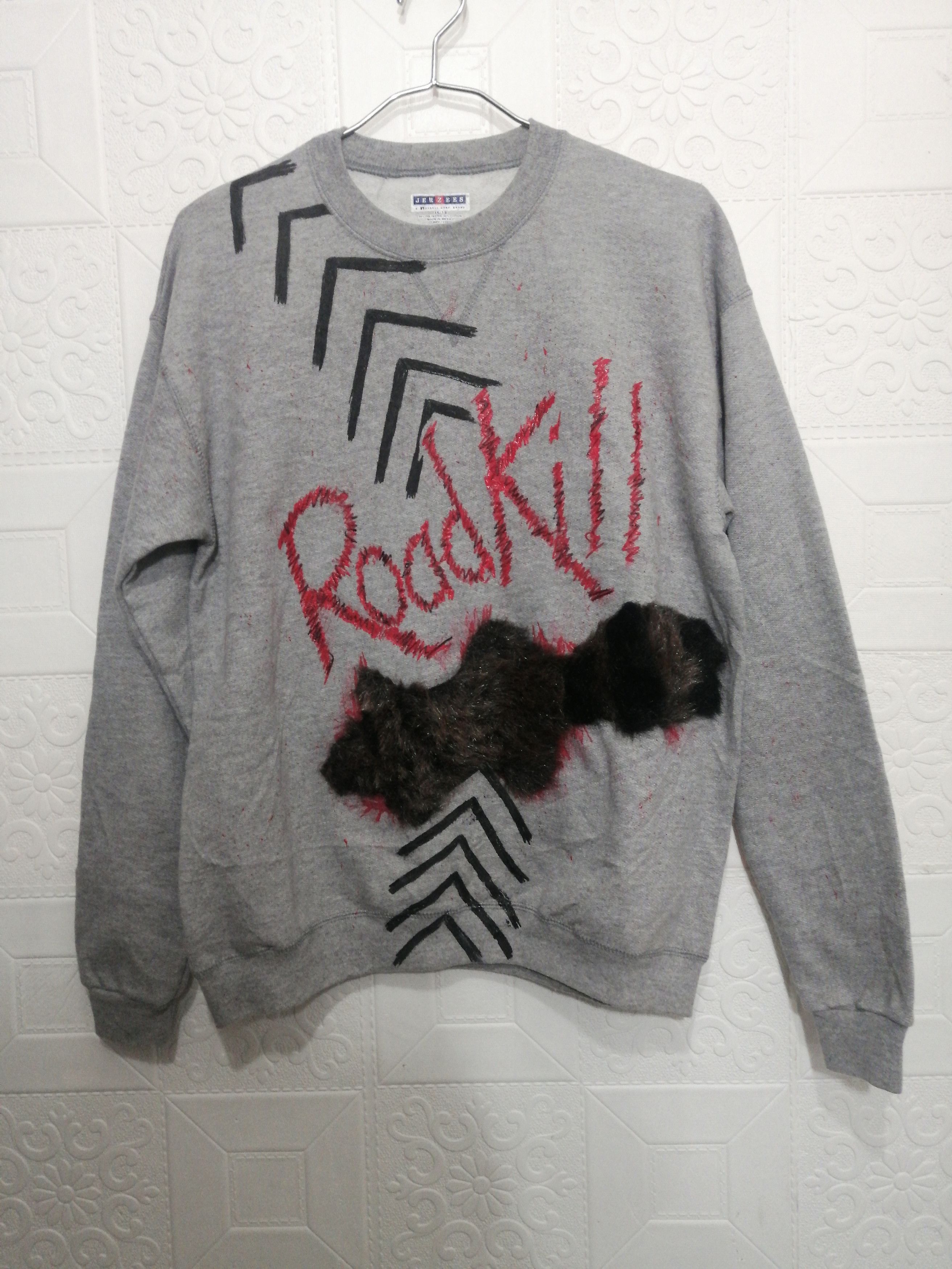 Jerzees RoadKill Movie Sweater Size US M / EU 48-50 / 2 - 1 Thumbnail