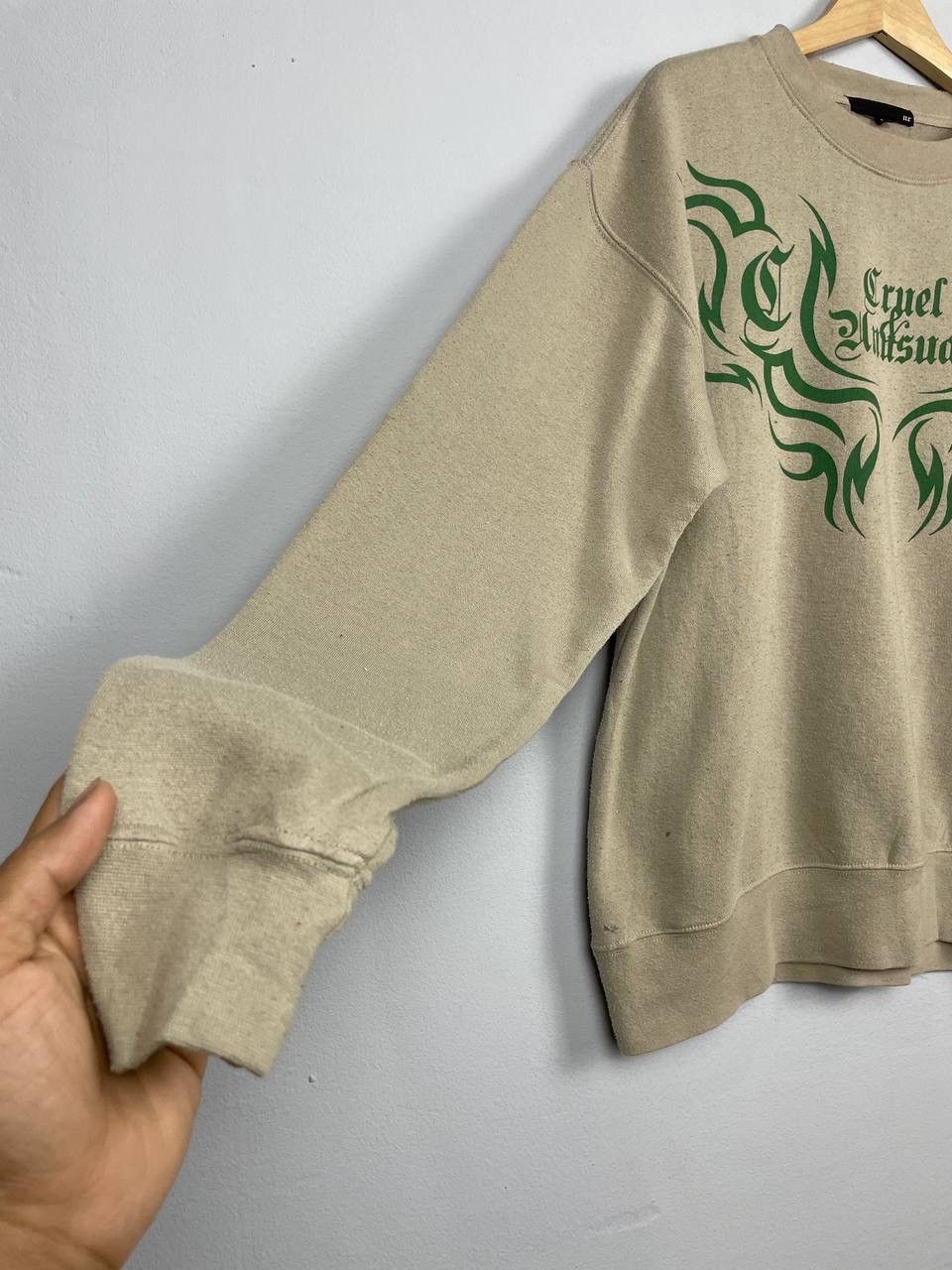 Japanese Brand × Other Vintage Cruel & Unusual Japanese Brand Sweatshirt Size US L / EU 52-54 / 3 - 2 Thumbnail