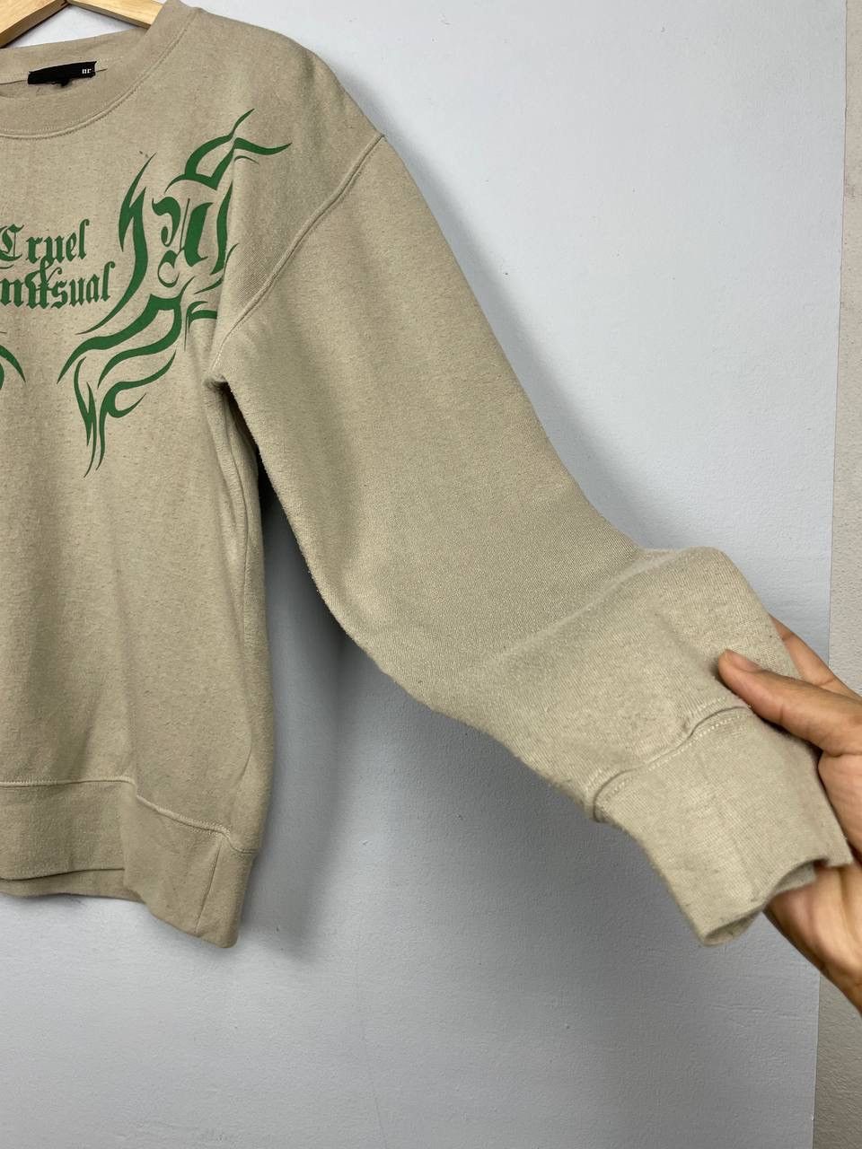 Japanese Brand × Other Vintage Cruel & Unusual Japanese Brand Sweatshirt Size US L / EU 52-54 / 3 - 3 Thumbnail