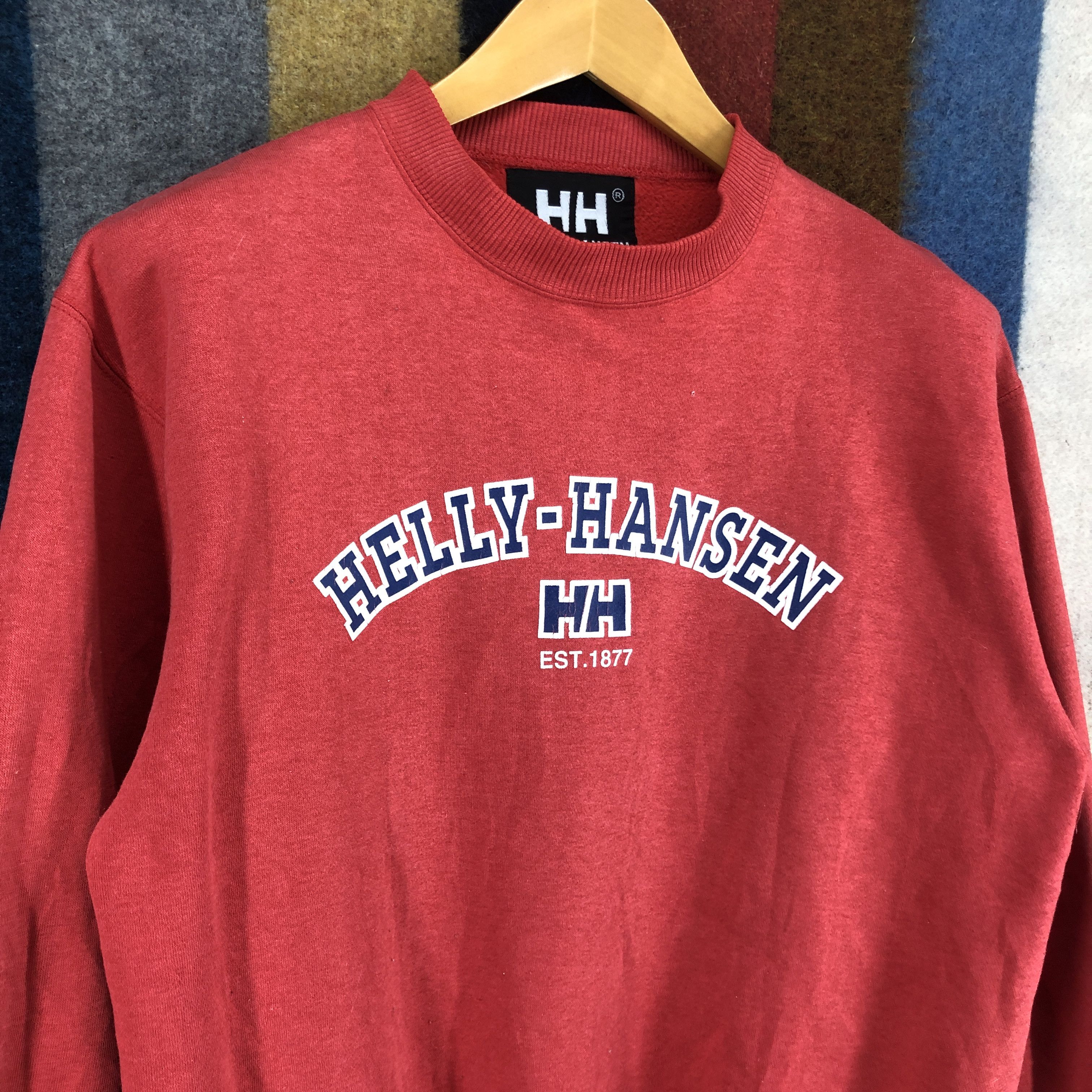 Helly Hansen Vintage HELLY HANSEN Crew Neck Sweatshirt #0511/V Size US M / EU 48-50 / 2 - 2 Thumbnail