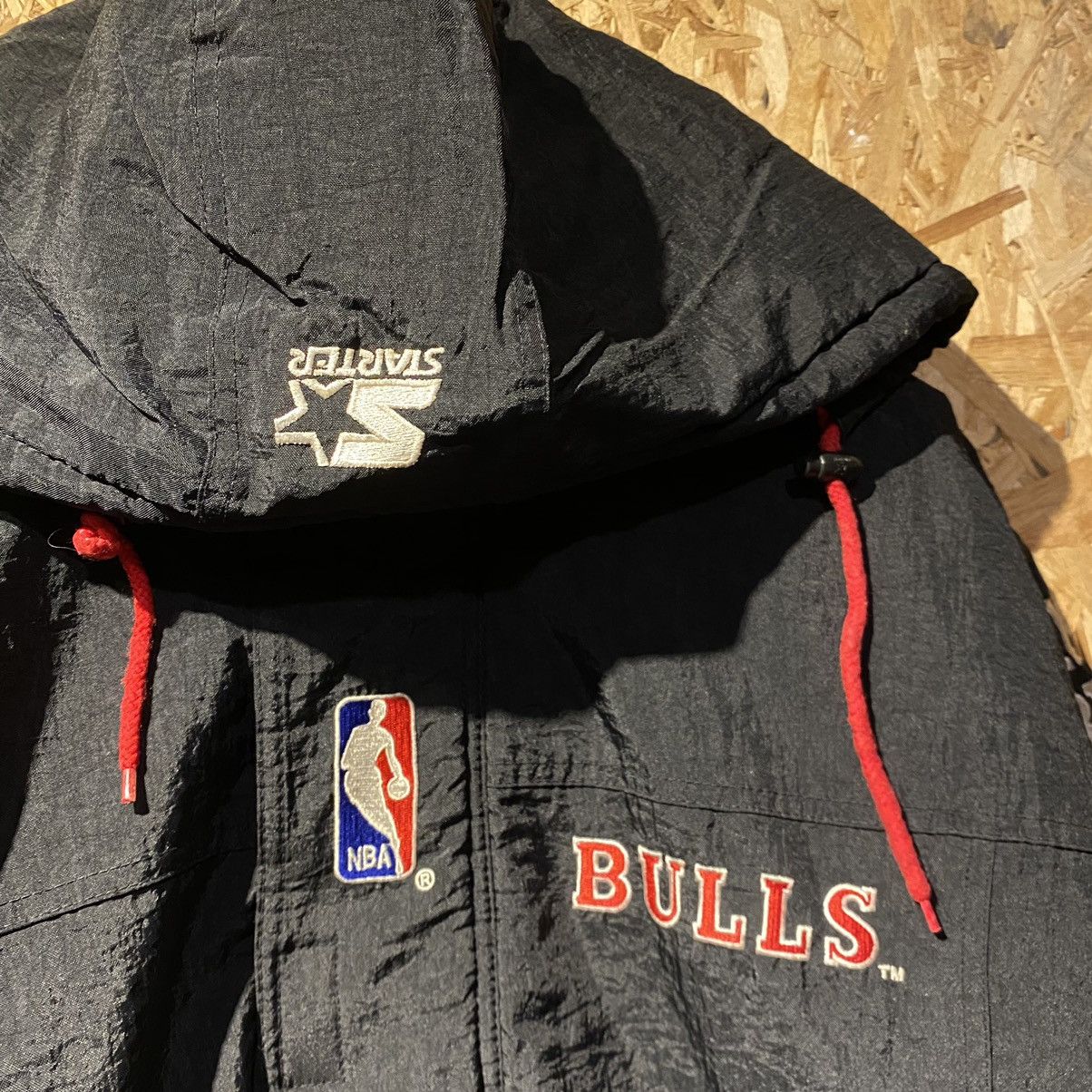 NBA VINTAGE VERY RARE‼️Chicago Bull NBA Starter Embroided Jacket Size US L / EU 52-54 / 3 - 9 Thumbnail