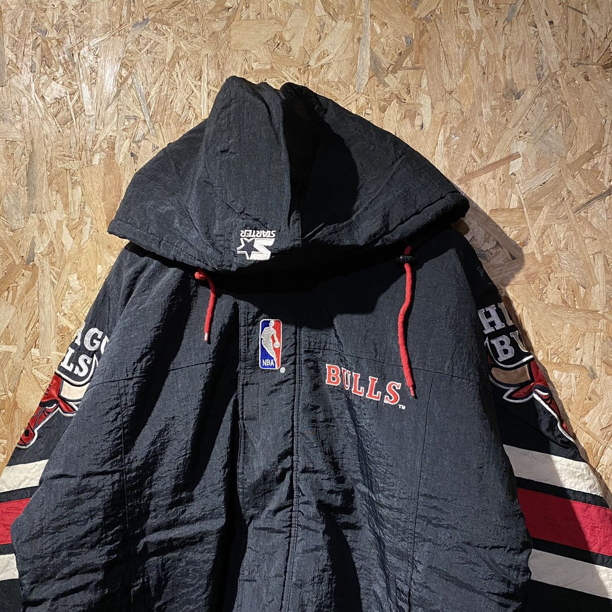 NBA VINTAGE VERY RARE‼️Chicago Bull NBA Starter Embroided Jacket Size US L / EU 52-54 / 3 - 4 Thumbnail
