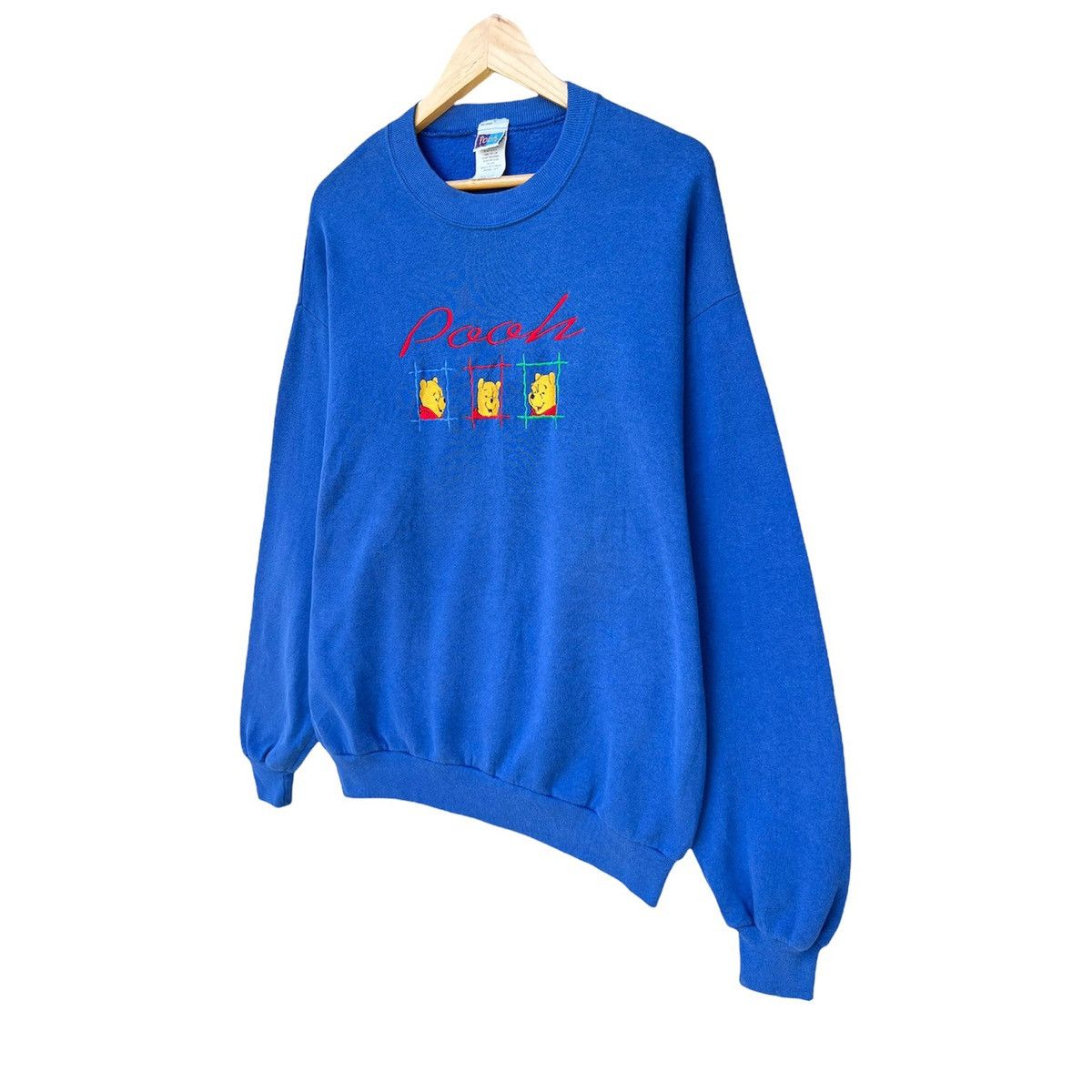Vintage 90s Pooh Crewneck Pooh Sweatshirt Large
