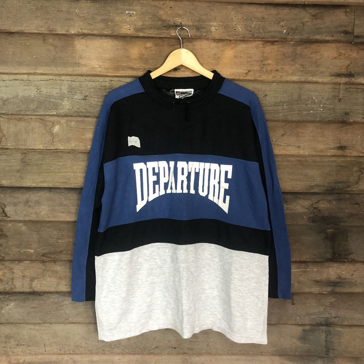 Japanese Brand Big & Wide Limited Blue Sweatshirt #339B Size US L / EU 52-54 / 3 - 3 Thumbnail