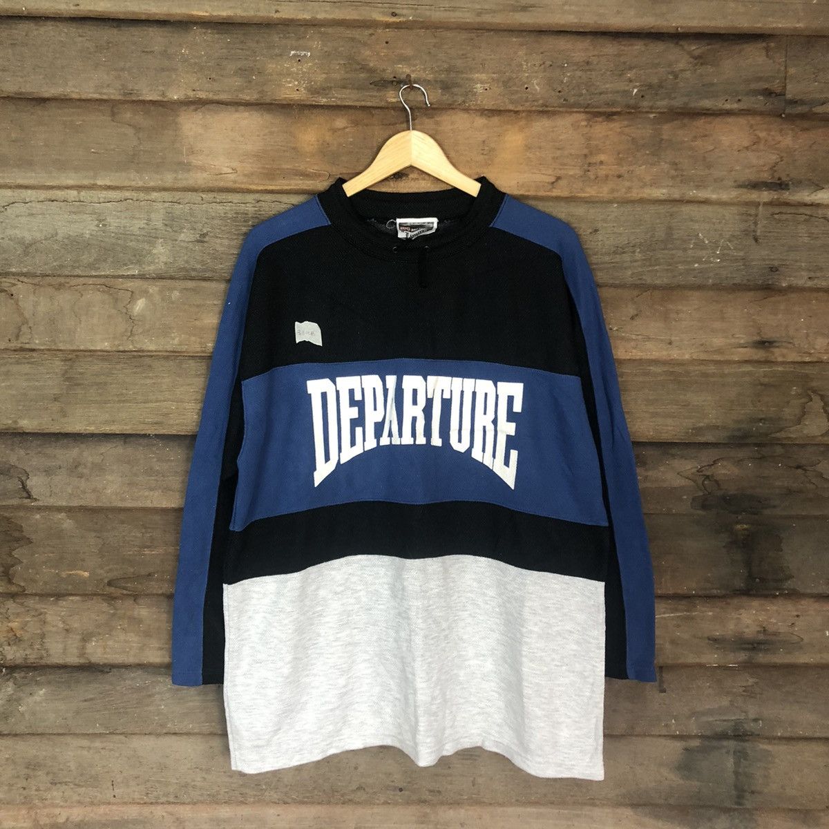 Japanese Brand Big & Wide Limited Blue Sweatshirt #339B Size US L / EU 52-54 / 3 - 1 Thumbnail
