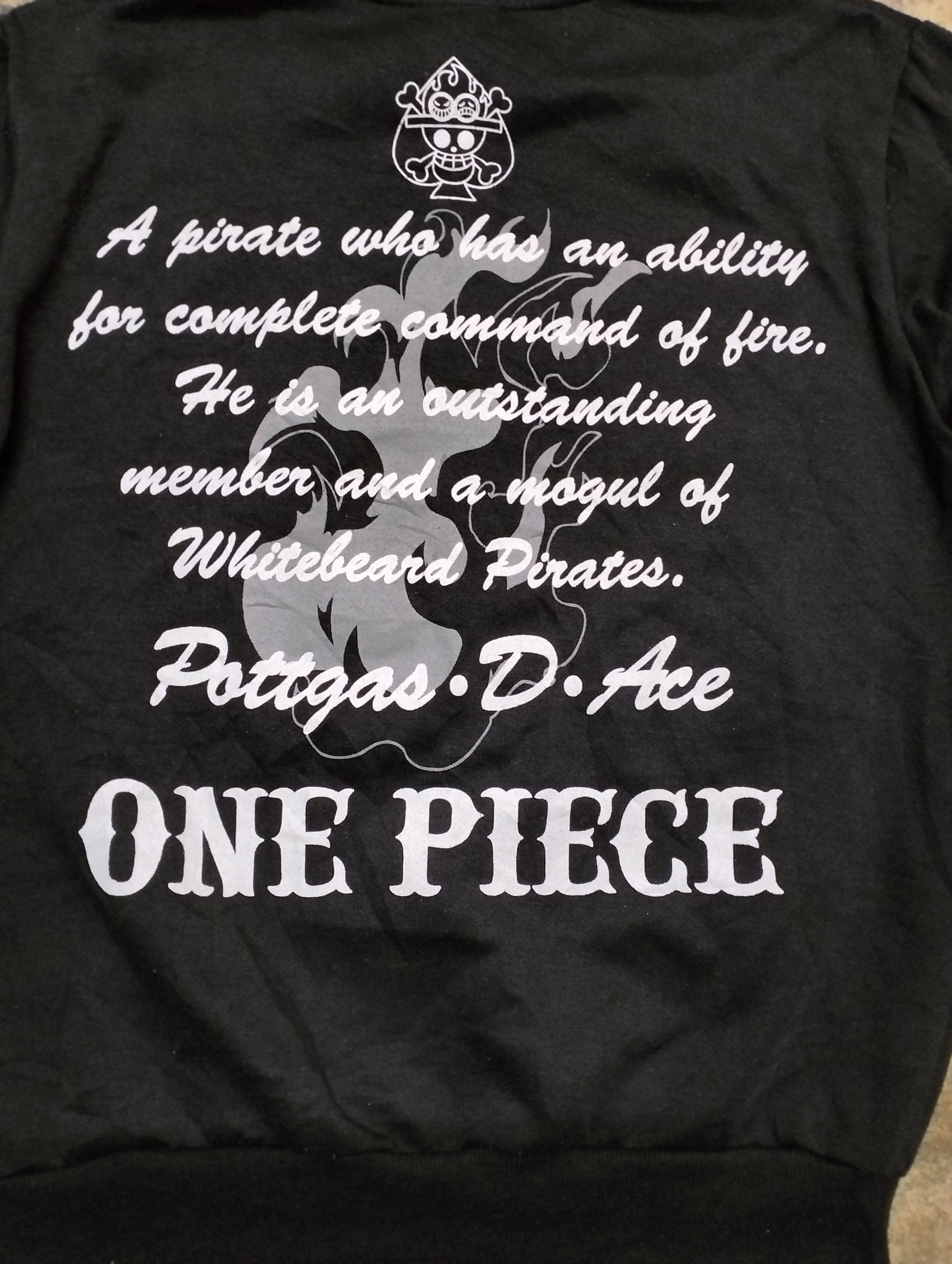 One Piece One Piece Portgas-D-Ace Over Print Crewneck Sweatshirt Size US M / EU 48-50 / 2 - 4 Thumbnail