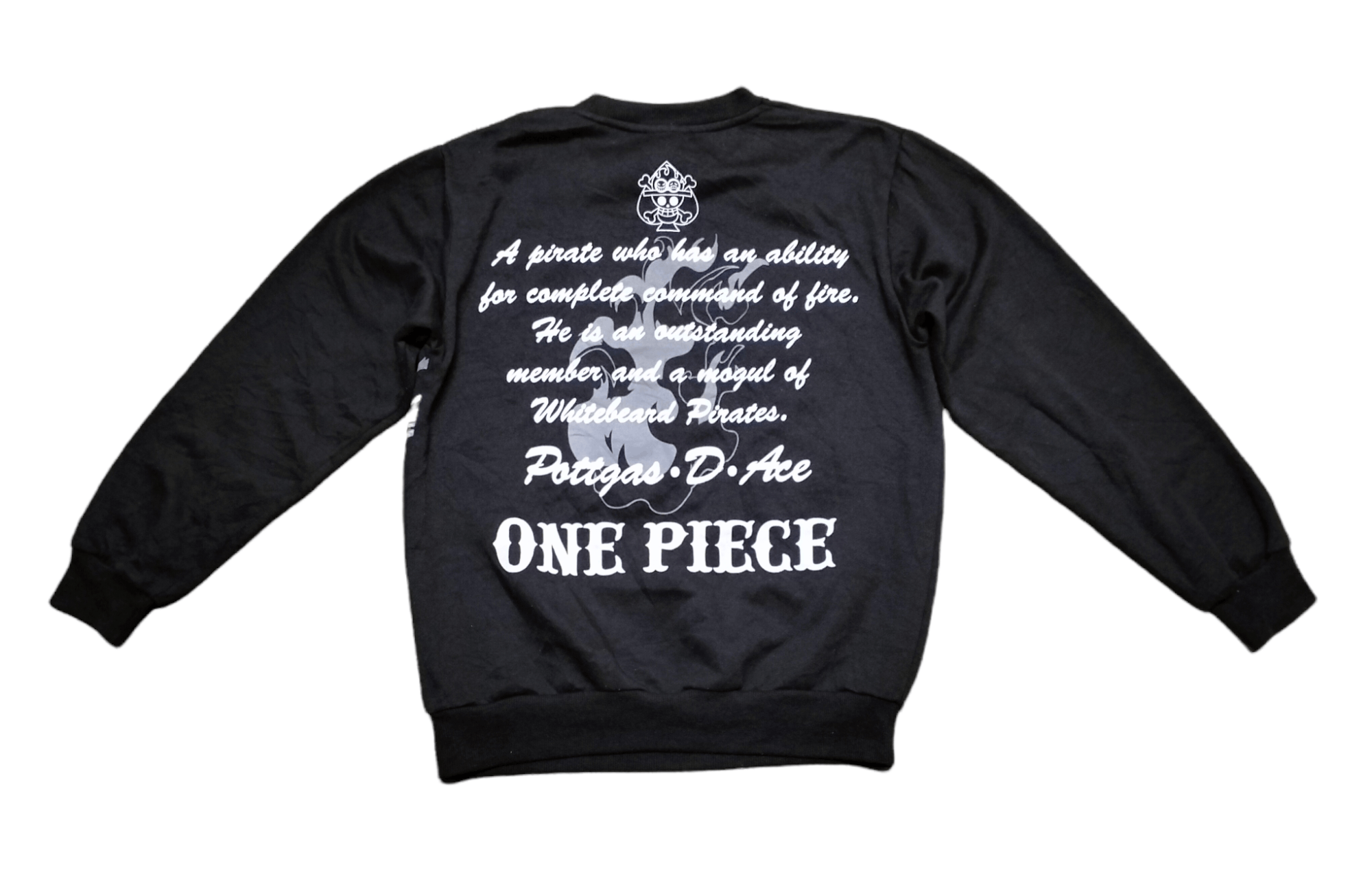 One Piece One Piece Portgas-D-Ace Over Print Crewneck Sweatshirt Size US M / EU 48-50 / 2 - 2 Thumbnail
