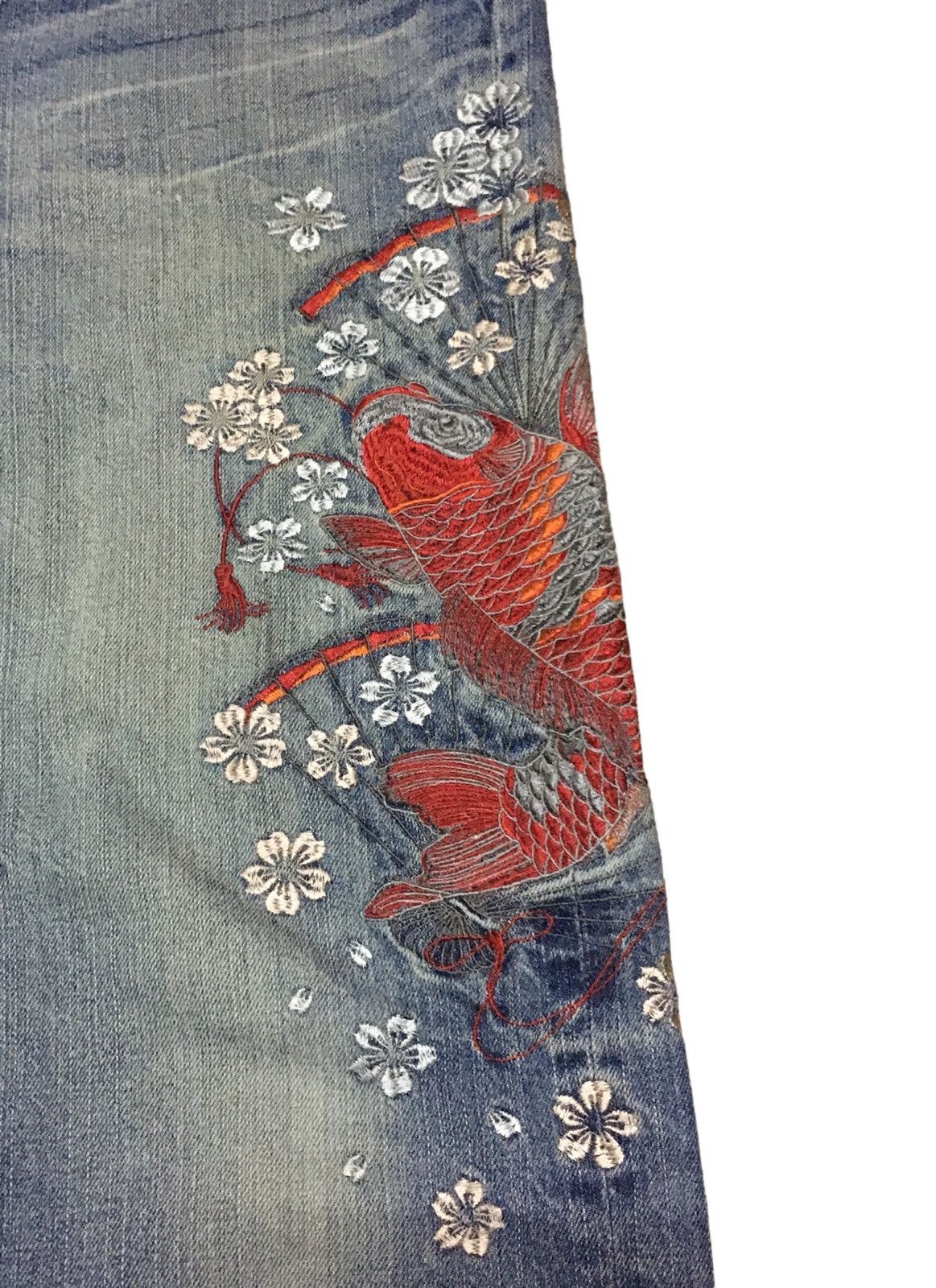 If Six Was Nine × Japanese Brand × Vintage Rare Design Vintage Japanese Brand Sukajan Jeans 1990s Size US 34 / EU 50 - 5 Thumbnail