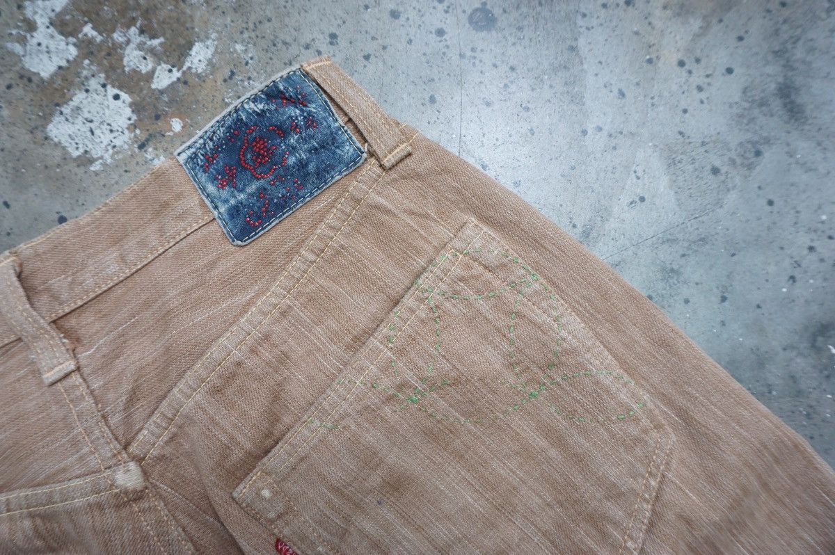 Sugar Cane Vintage Sugar Cane distressed Selvedge Denim Size US 29 - 7 Thumbnail
