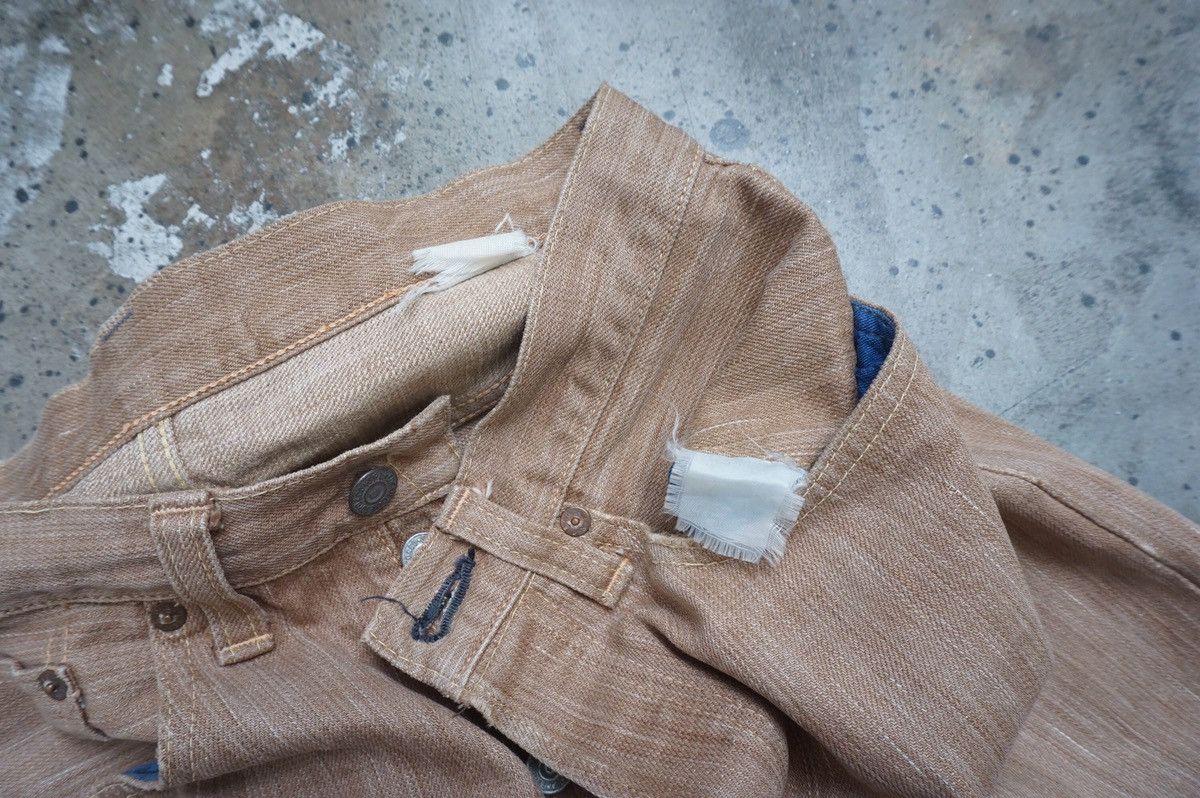 Sugar Cane Vintage Sugar Cane distressed Selvedge Denim Size US 29 - 5 Thumbnail