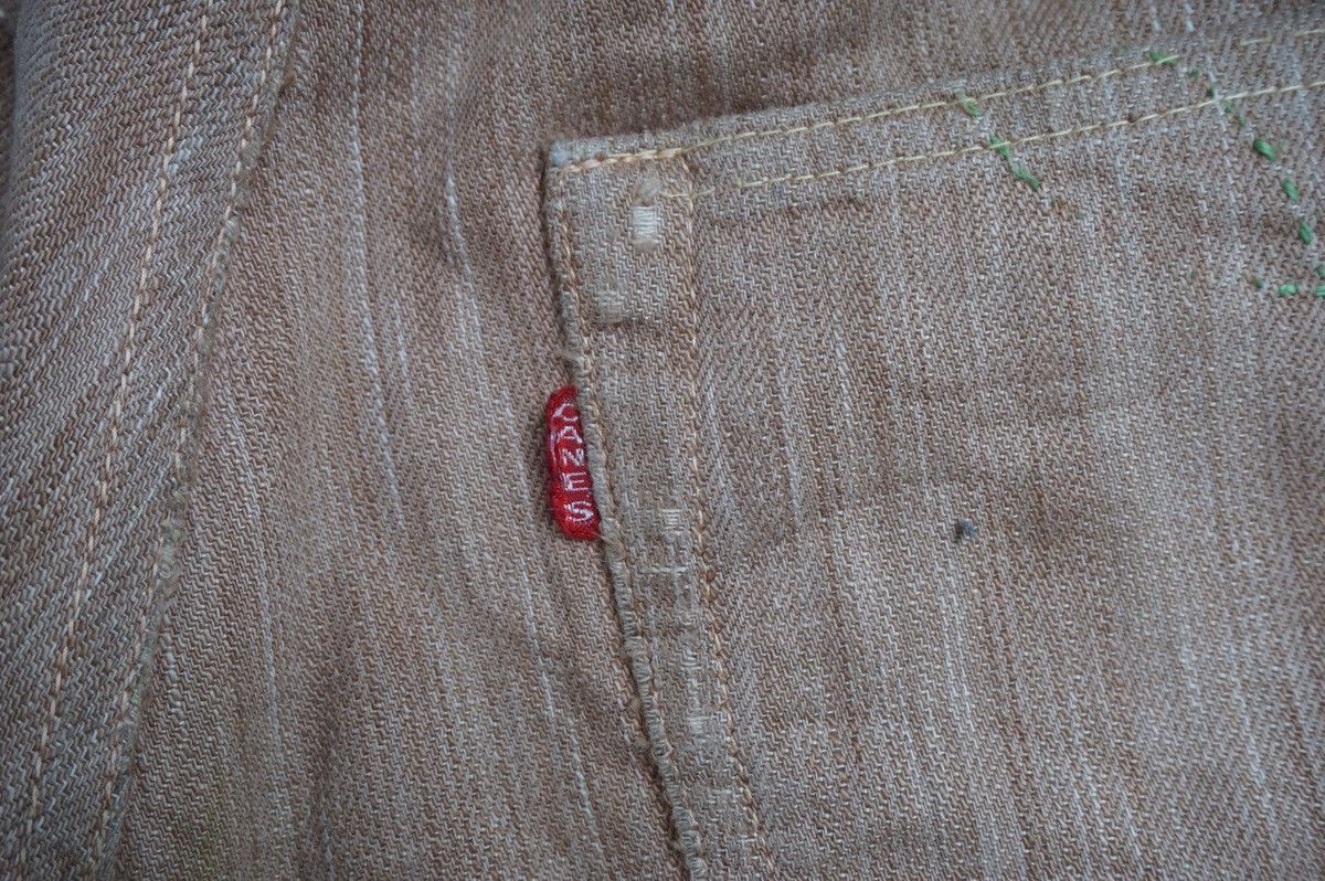 Sugar Cane Vintage Sugar Cane distressed Selvedge Denim Size US 29 - 8 Thumbnail