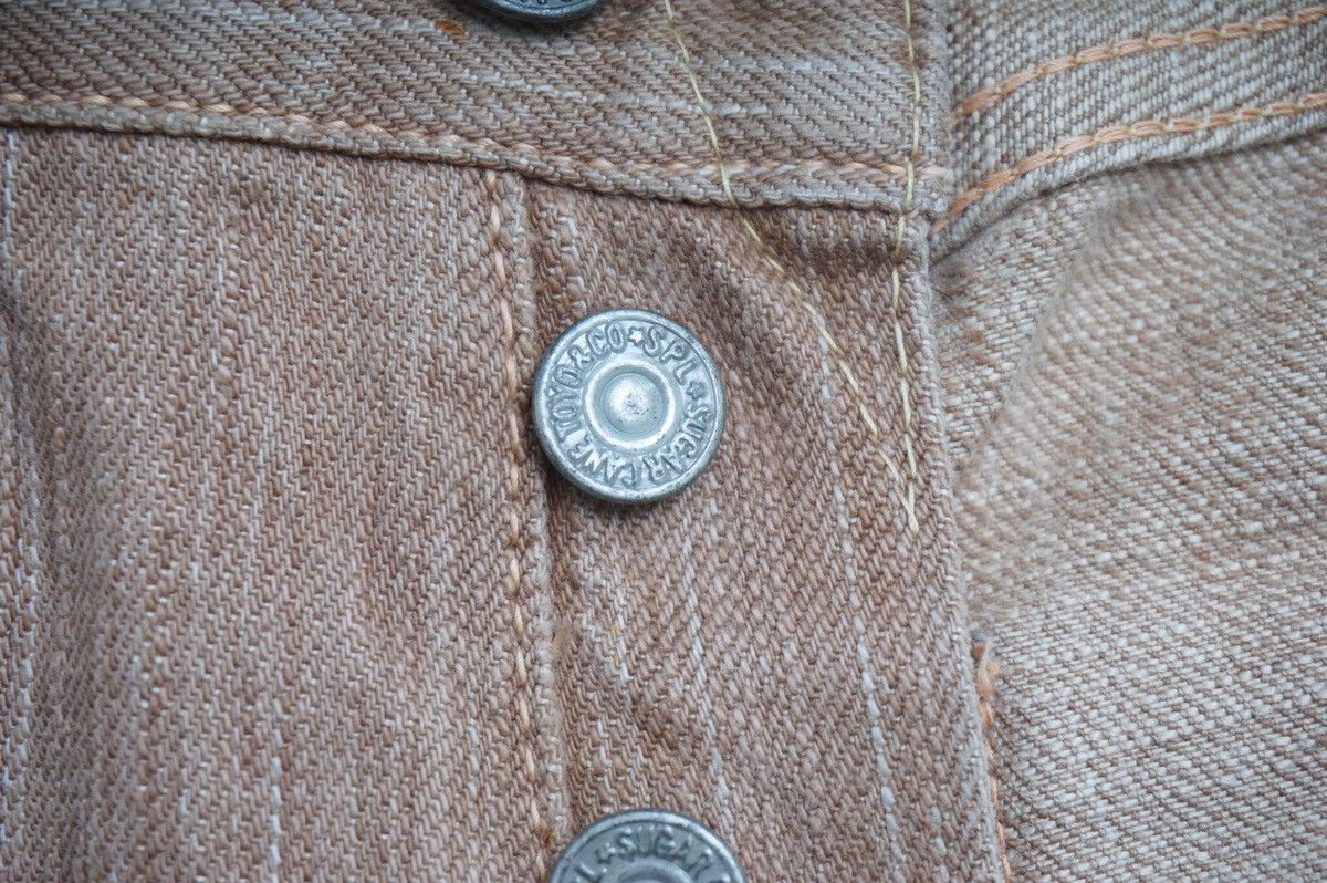 Sugar Cane Vintage Sugar Cane distressed Selvedge Denim Size US 29 - 3 Thumbnail