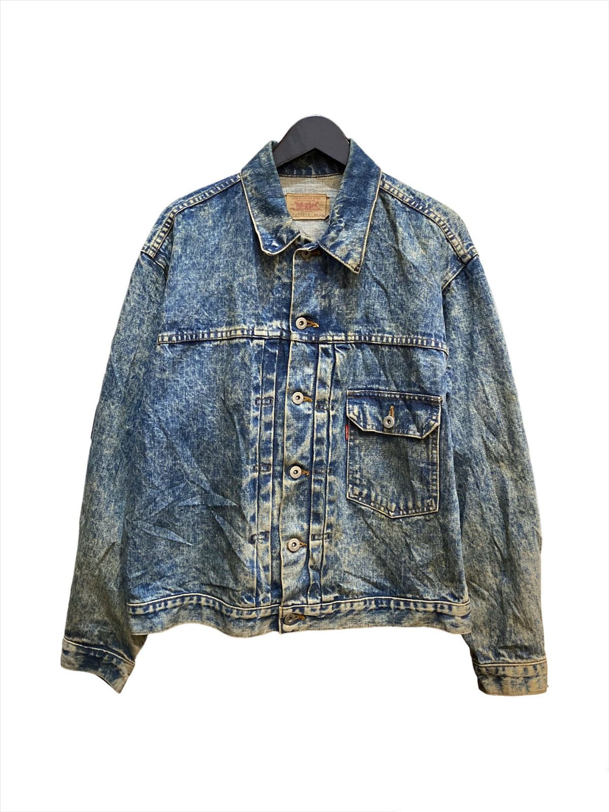 Levi's Vintage 80s Levi's 70702XX Type 1 Flared Denim Jacket | Grailed