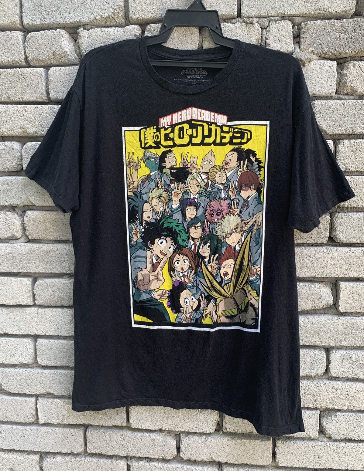 Anime × Cartoon Network × Japanese Brand My Hero Academia Japanese Anime T Shirt Size US XL / EU 56 / 4 - 2 Thumbnail