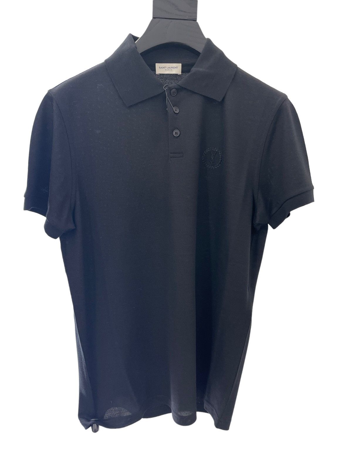 Saint Laurent Monogram Polo Shirt