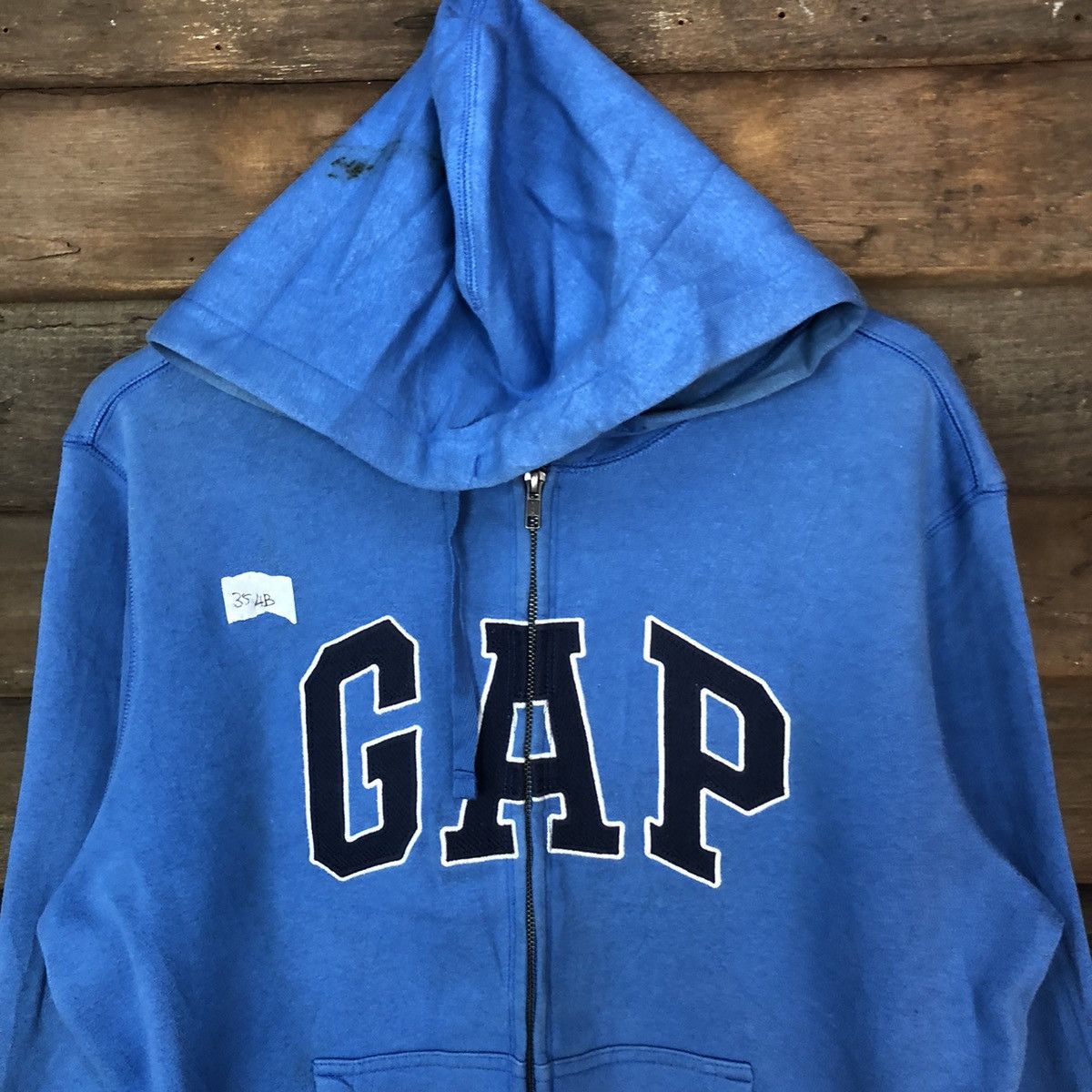 Gap Gap Blue Sweatshirt hoodie #354B Size US M / EU 48-50 / 2 - 6 Thumbnail