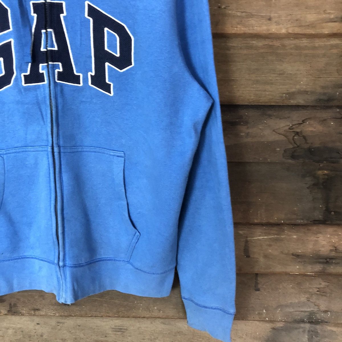 Gap Gap Blue Sweatshirt hoodie #354B Size US M / EU 48-50 / 2 - 5 Thumbnail