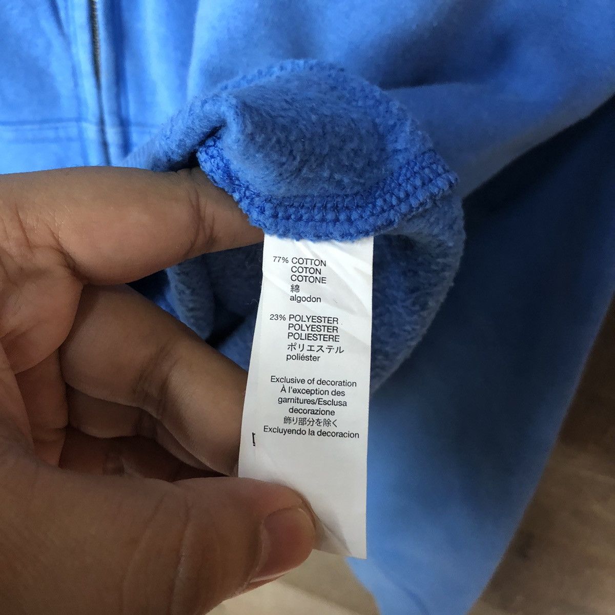Gap Gap Blue Sweatshirt hoodie #354B Size US M / EU 48-50 / 2 - 9 Thumbnail