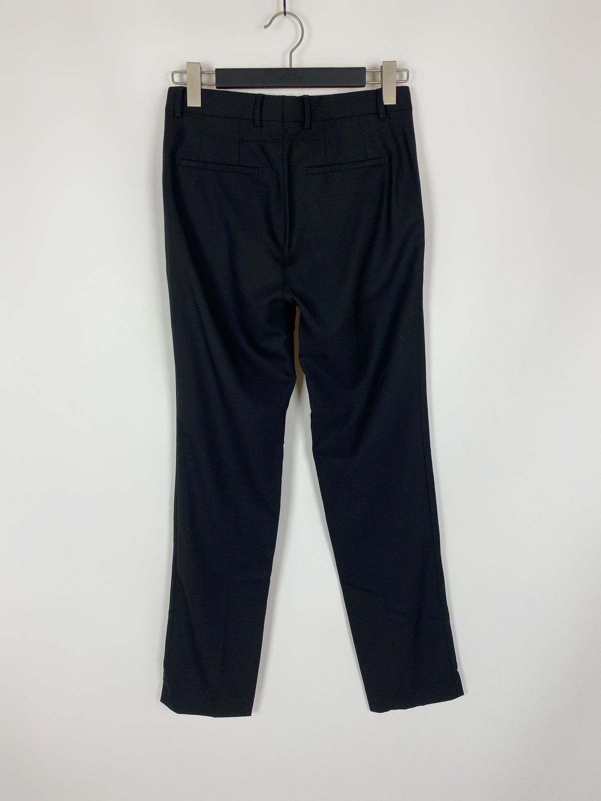 Givenchy Givenchy Paris Black Wool Straight Fit Women’s Pants Size 30" / US 8 / IT 44 - 5 Thumbnail