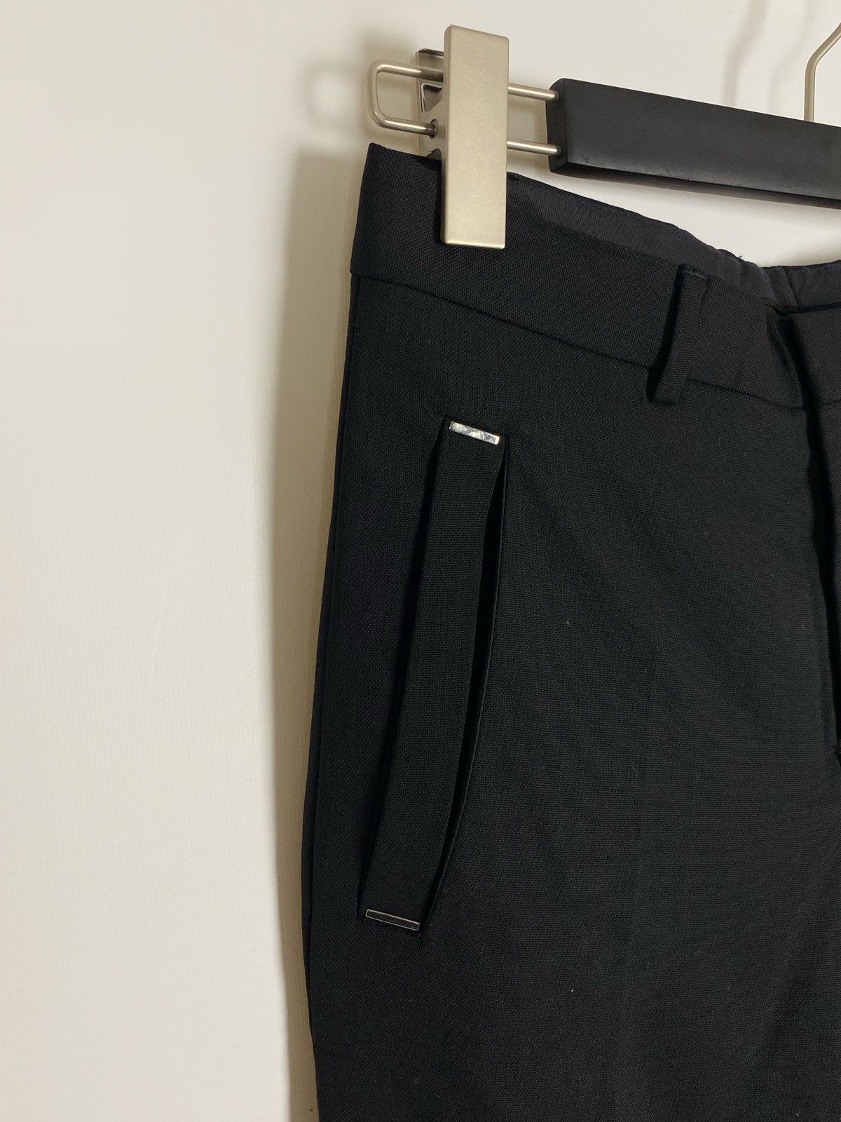 Givenchy Givenchy Paris Black Wool Straight Fit Women’s Pants Size 30" / US 8 / IT 44 - 3 Thumbnail