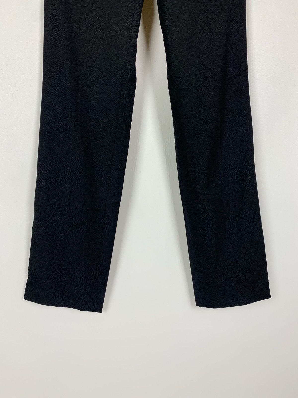 Givenchy Givenchy Paris Black Wool Straight Fit Women’s Pants Size 30" / US 8 / IT 44 - 4 Thumbnail