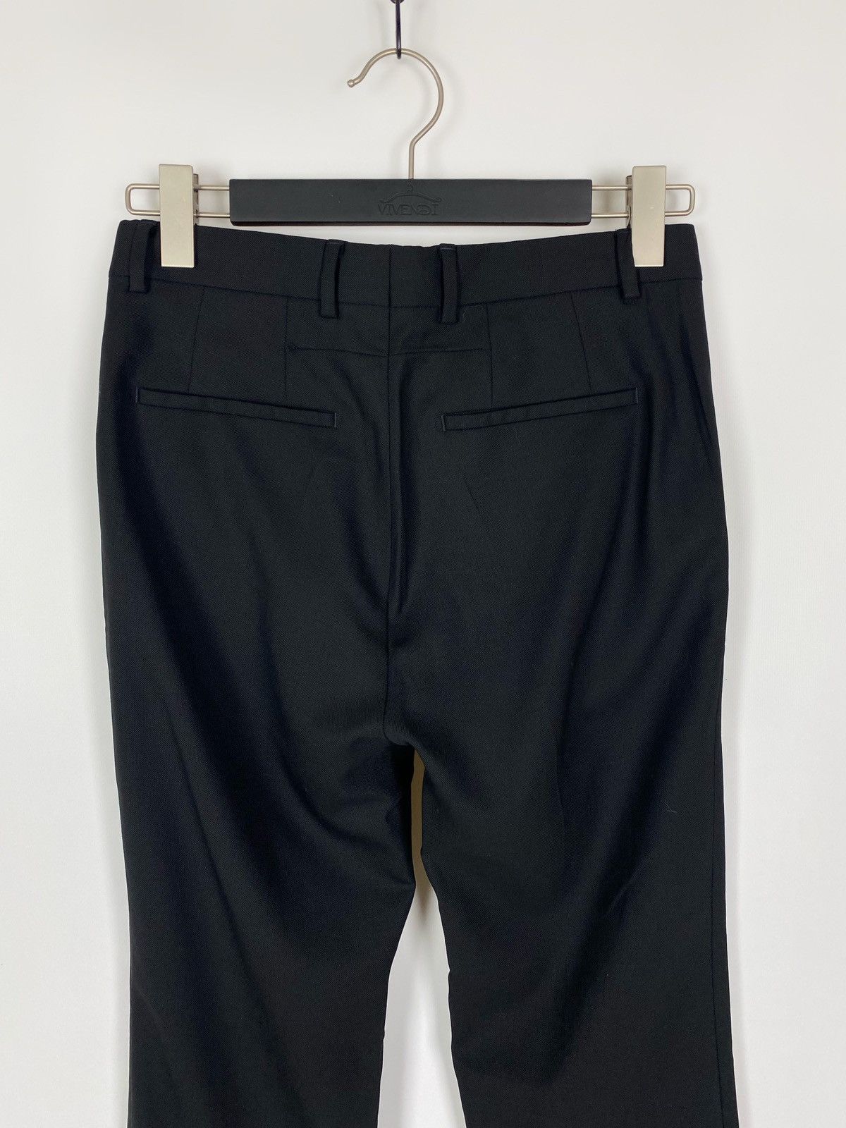 Givenchy Givenchy Paris Black Wool Straight Fit Women’s Pants Size 30" / US 8 / IT 44 - 6 Thumbnail