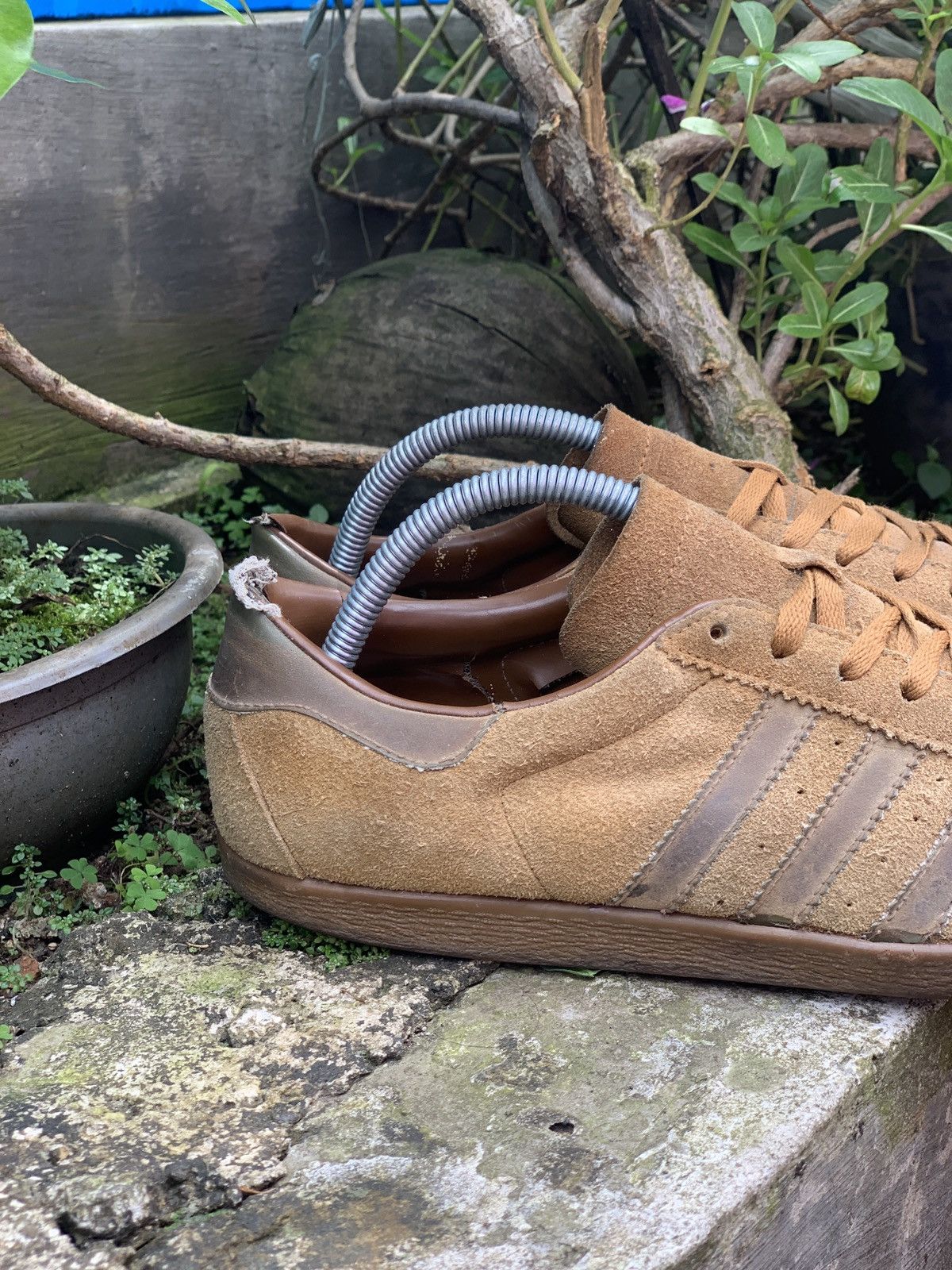 Adidas Streetwear Vintage Vintage adidas tobacco harputs 90s rare y2k sneakers Grailed