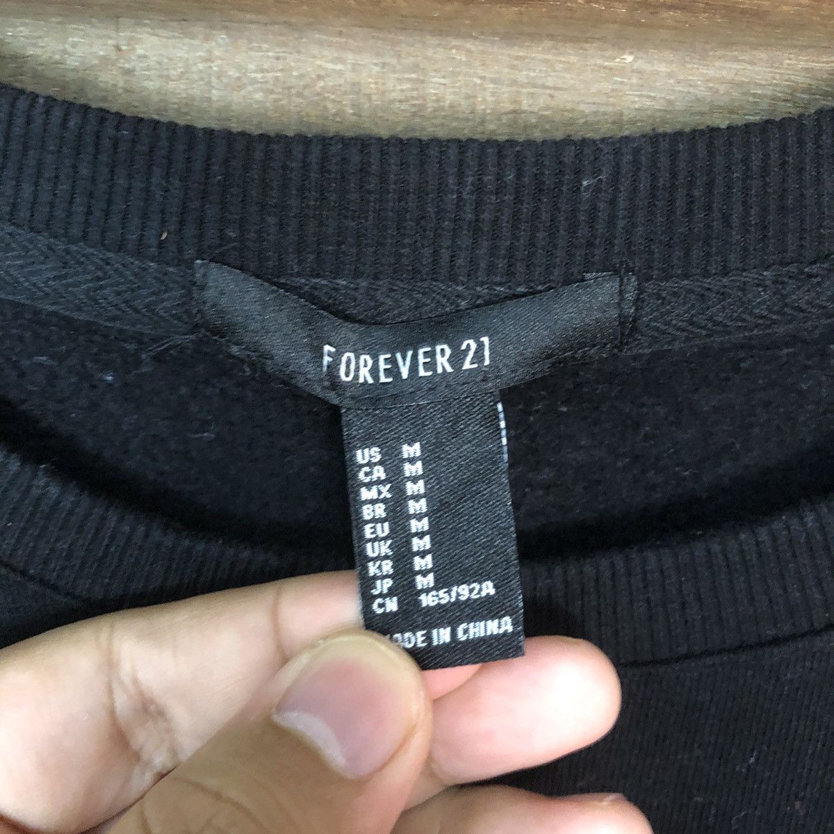 Forever 21 Forever 21 Babes Club Money Black Sweatshirt #352B Size M / US 6-8 / IT 42-44 - 10 Thumbnail