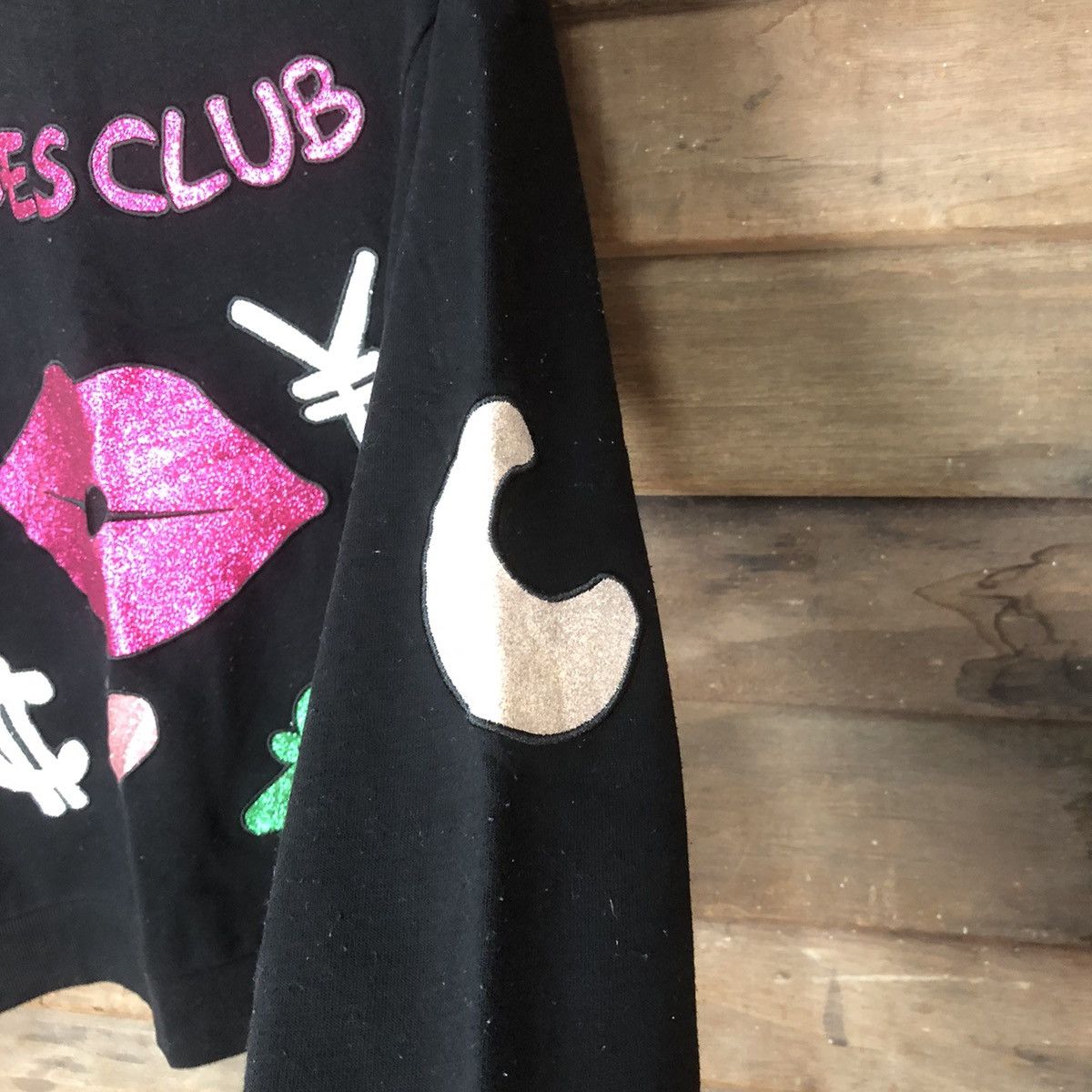 Forever 21 Forever 21 Babes Club Money Black Sweatshirt #352B Size M / US 6-8 / IT 42-44 - 9 Thumbnail