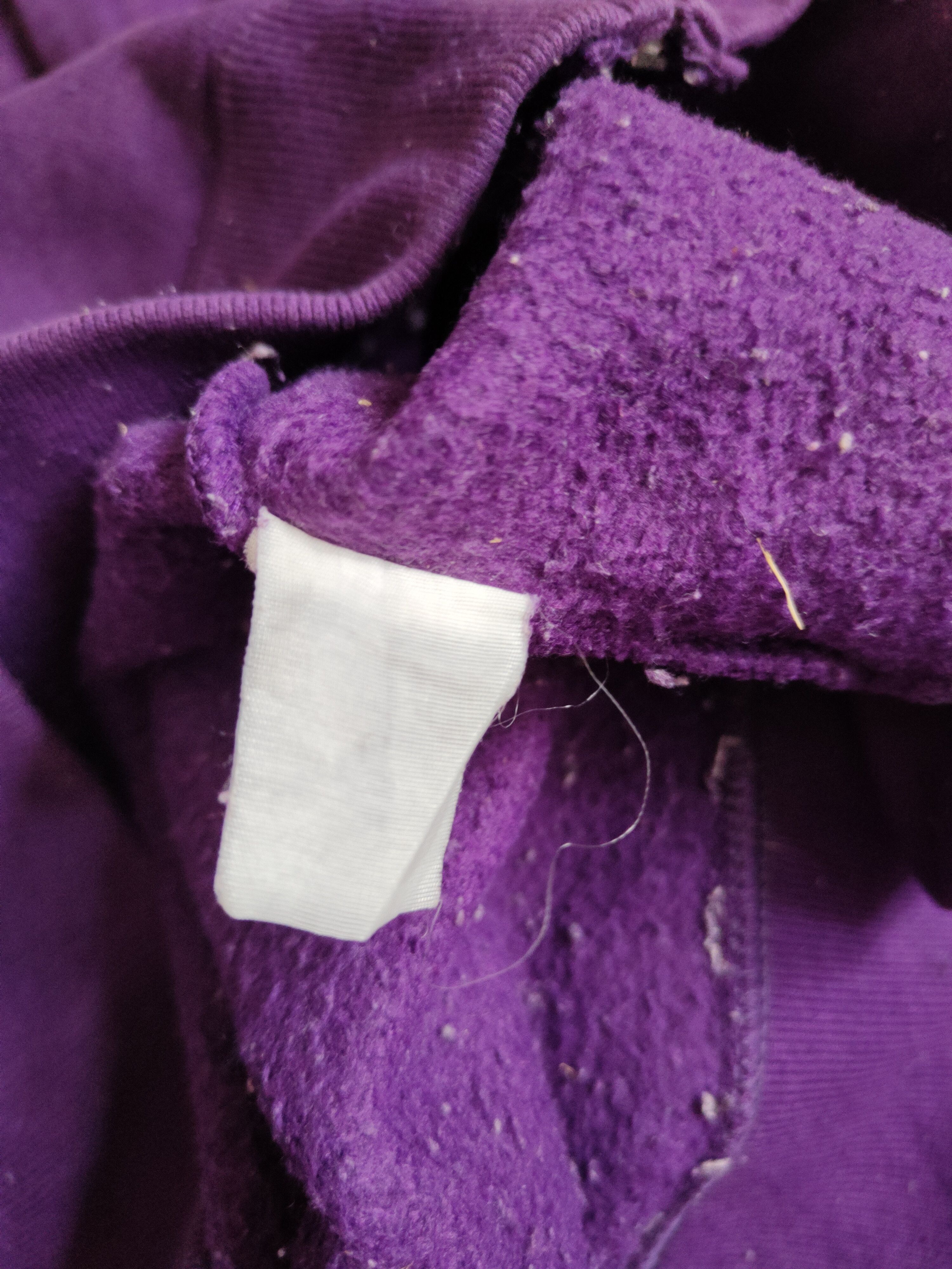 Japanese Brand United Athle Purple Flatback Hoodie Sweater #469B Size US S / EU 44-46 / 1 - 12 Thumbnail