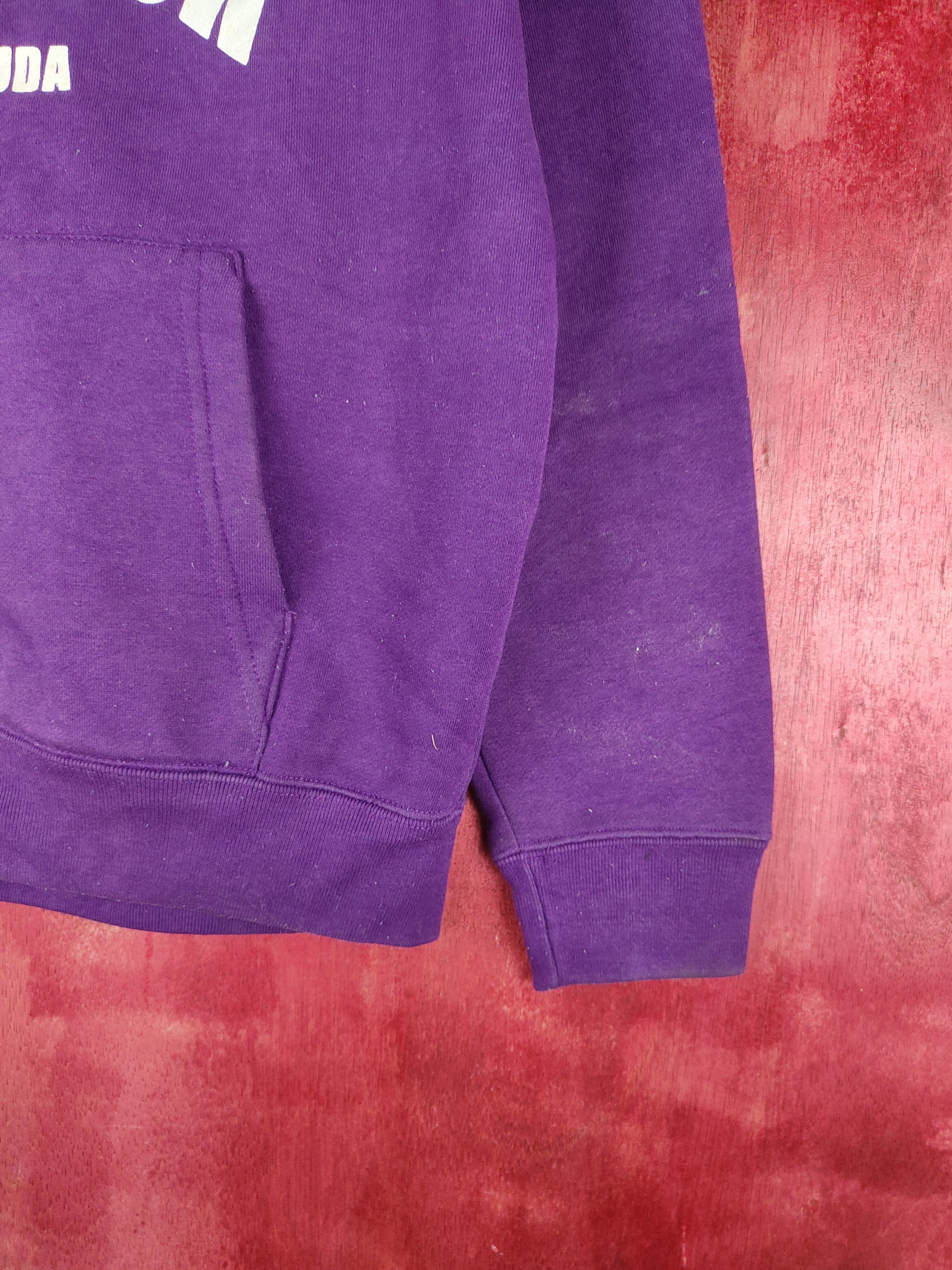 Japanese Brand United Athle Purple Flatback Hoodie Sweater #469B Size US S / EU 44-46 / 1 - 7 Thumbnail
