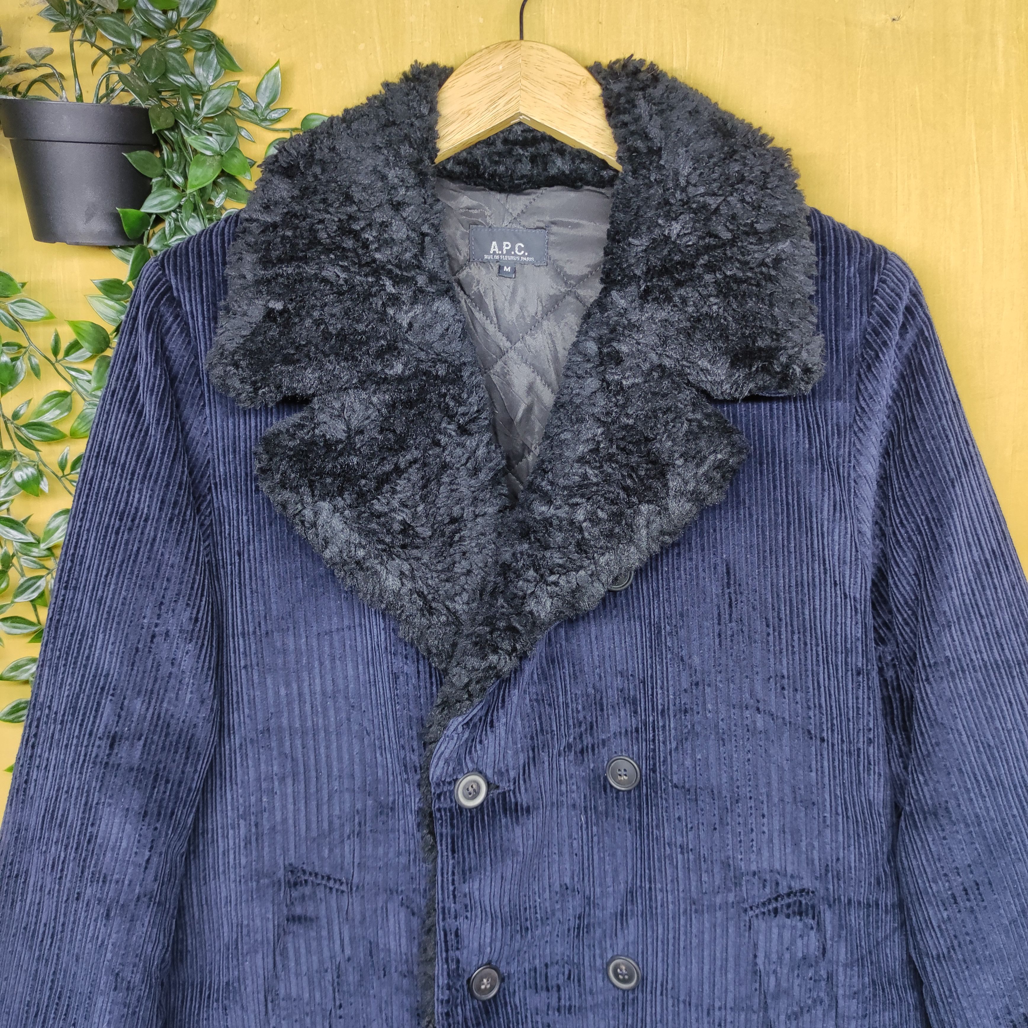 A.P.C. A.P.C Sherpa coduroy jacket Made in France Size US L / EU 52-54 / 3 - 9 Thumbnail