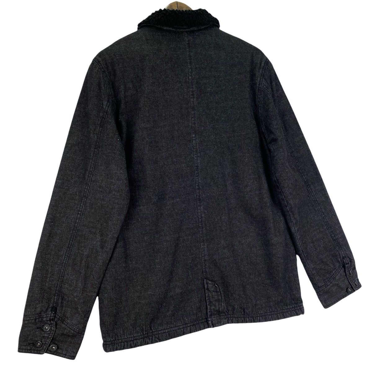 Edition Japan × Stussy Stussy Denim Sherpa Lined Chore Jacket Size US M / EU 48-50 / 2 - 5 Thumbnail