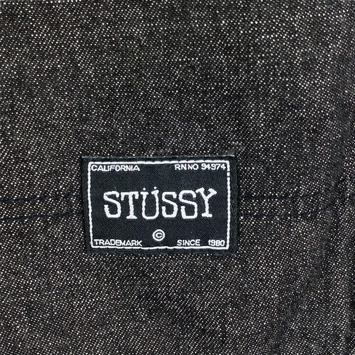 Edition Japan × Stussy Stussy Denim Sherpa Lined Chore Jacket Size US M / EU 48-50 / 2 - 11 Thumbnail