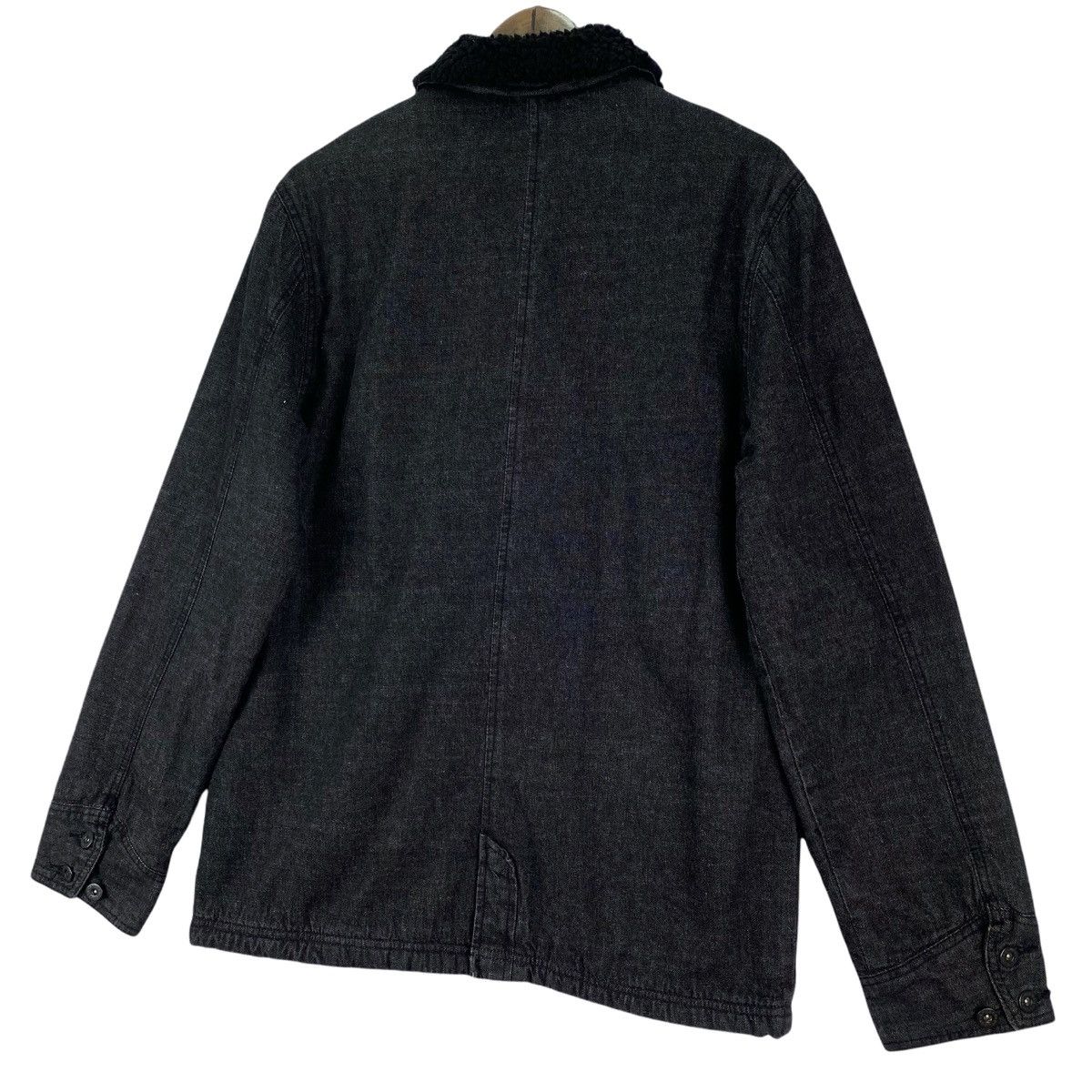 Edition Japan × Stussy Stussy Denim Sherpa Lined Chore Jacket Size US M / EU 48-50 / 2 - 6 Thumbnail