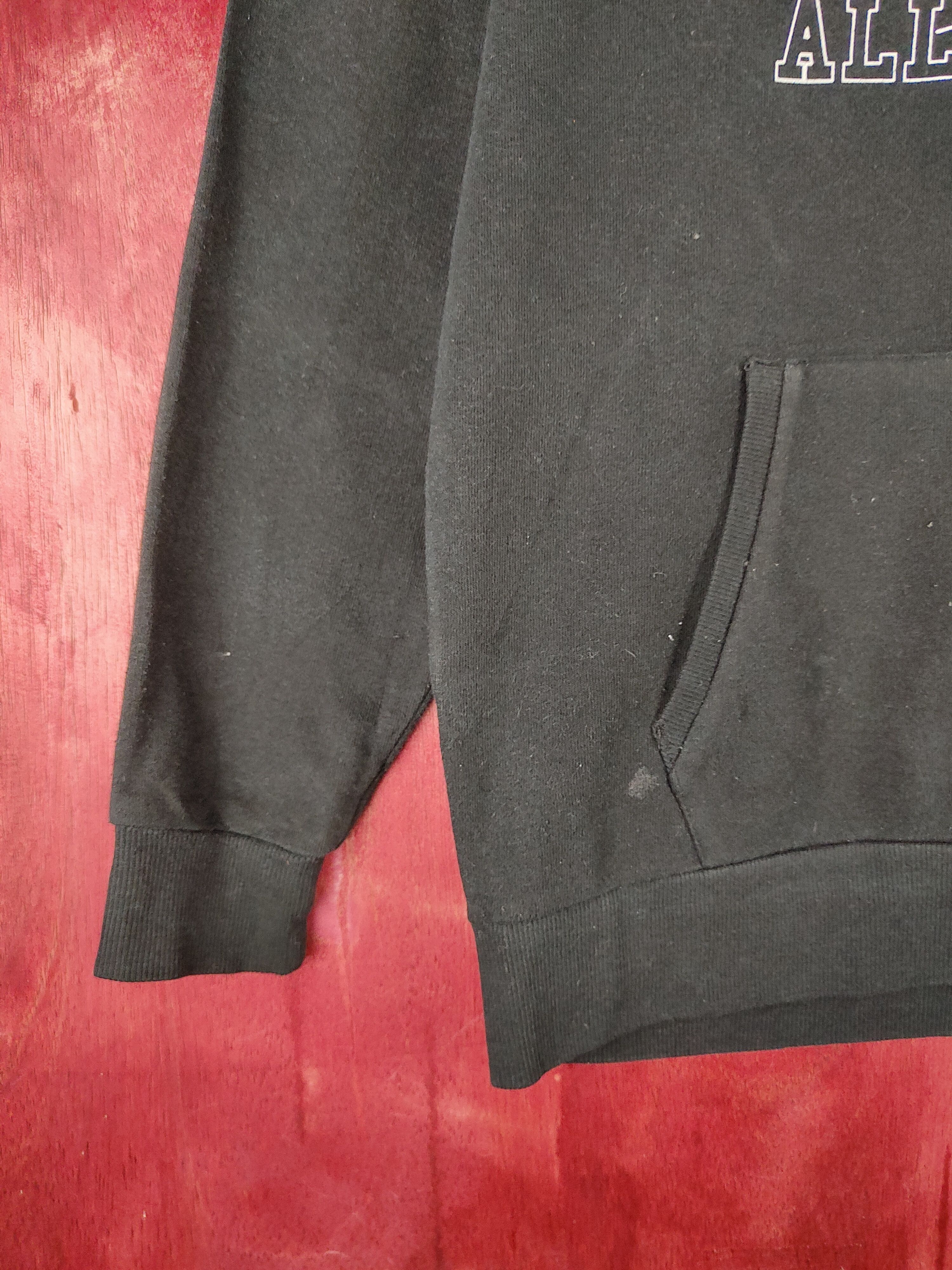 Converse Converse vintage shoes Black Hoodie Sweatshirt #468B Size M / US 6-8 / IT 42-44 - 6 Thumbnail