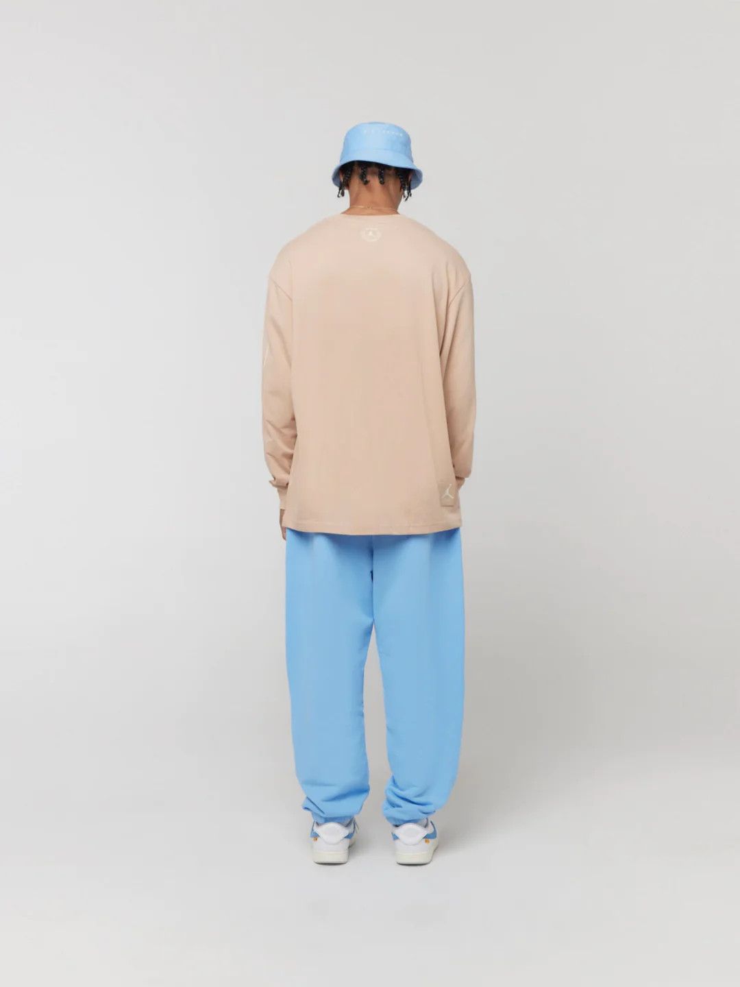 Jordan Brand Medium Bio Biege M J Union LS Tee Long Sleeve T-Shirt Tan Size US M / EU 48-50 / 2 - 8 Thumbnail
