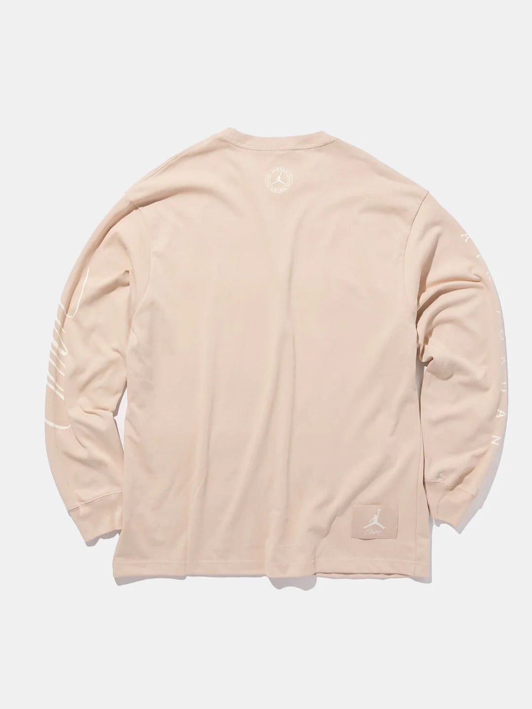 Jordan Brand Medium Bio Biege M J Union LS Tee Long Sleeve T-Shirt Tan Size US M / EU 48-50 / 2 - 2 Thumbnail
