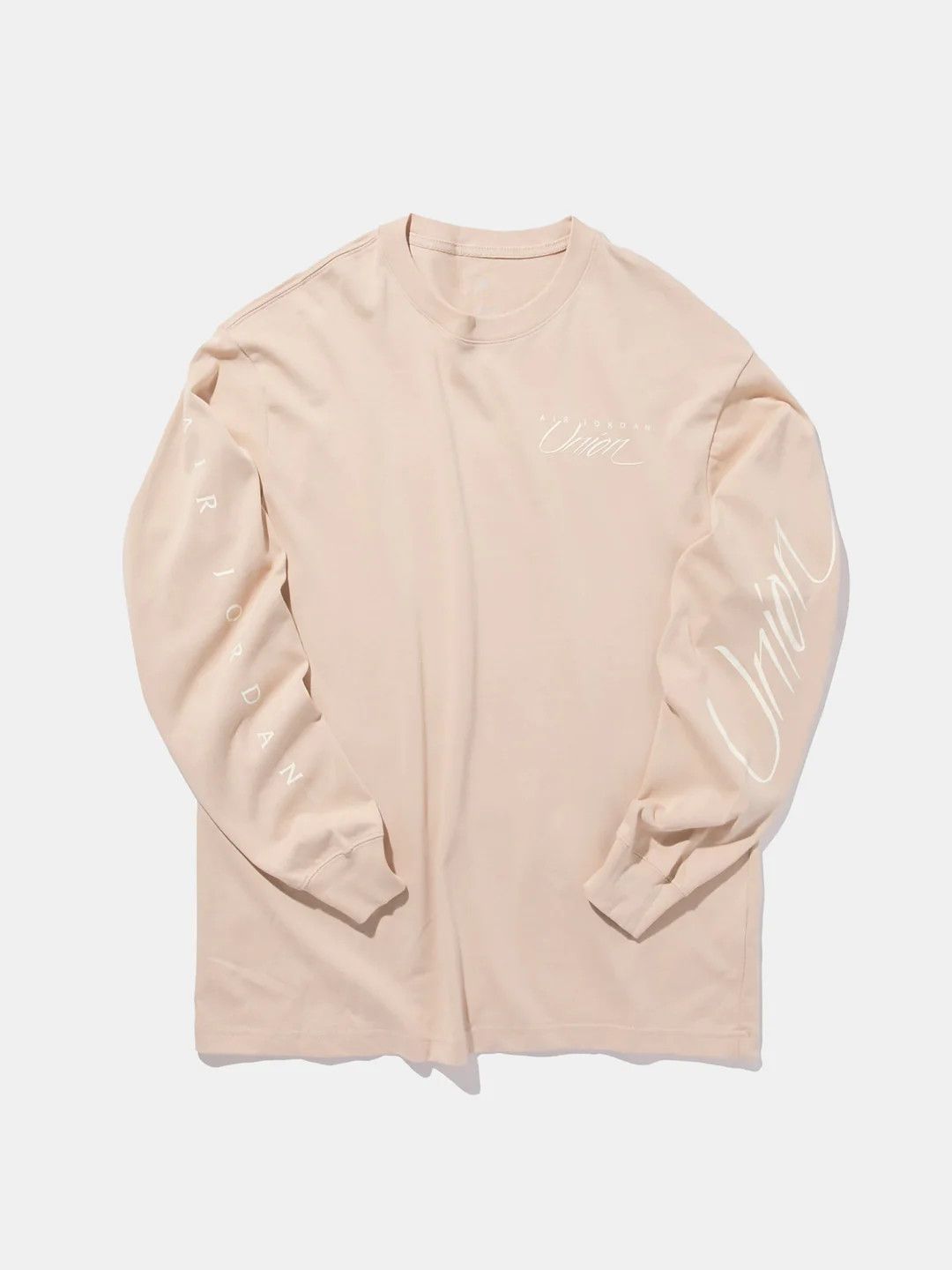 Jordan Brand Medium Bio Biege M J Union LS Tee Long Sleeve T-Shirt Tan Size US M / EU 48-50 / 2 - 1 Thumbnail