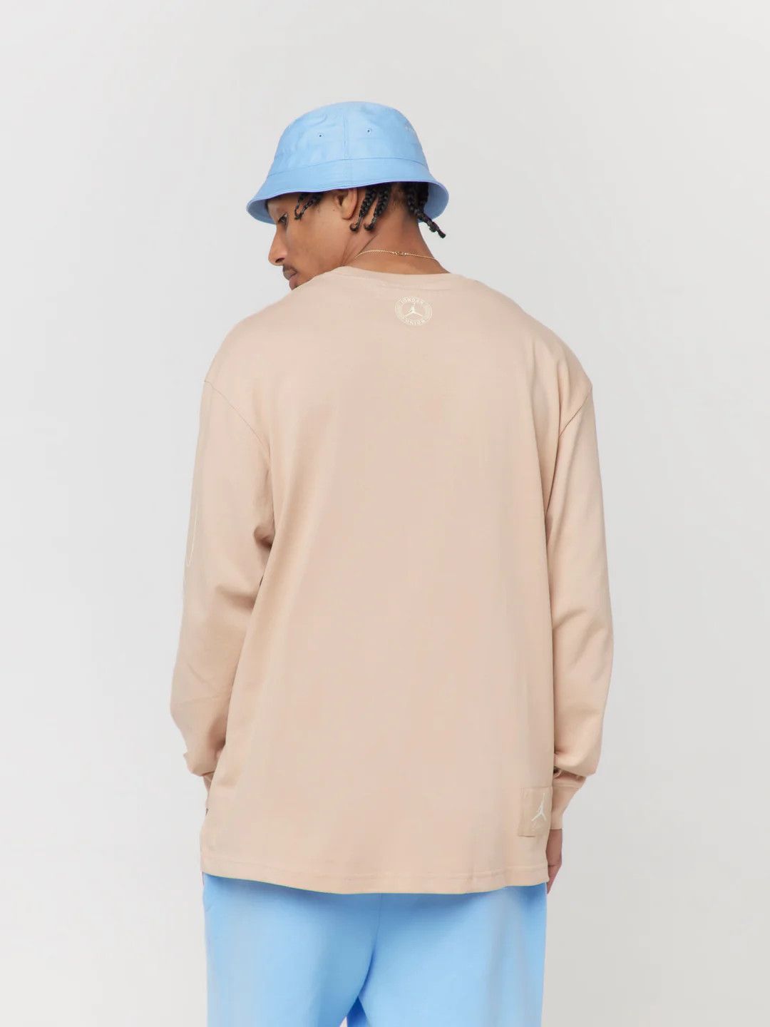 Jordan Brand Medium Bio Biege M J Union LS Tee Long Sleeve T-Shirt Tan Size US M / EU 48-50 / 2 - 4 Thumbnail