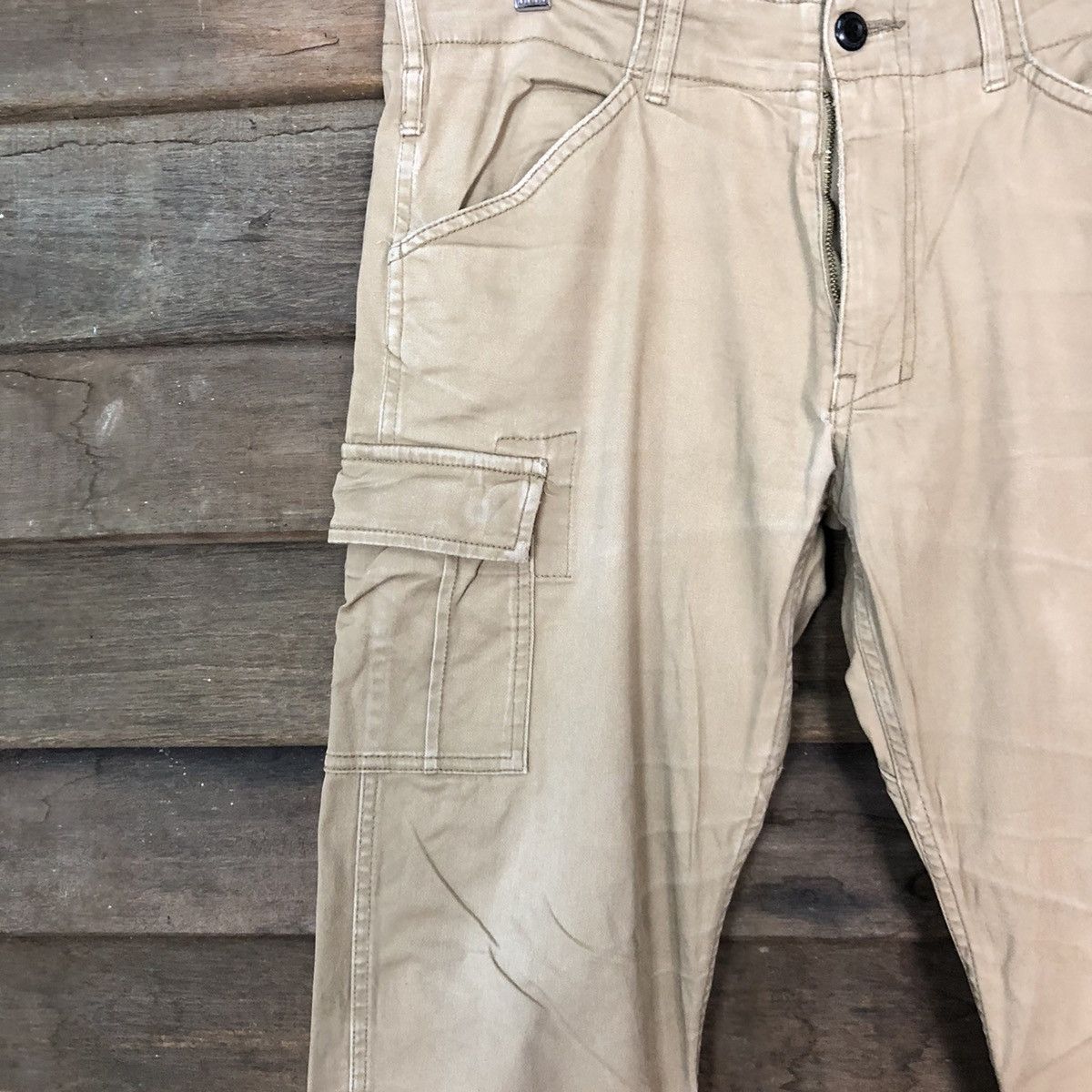 Japanese Brand Gladiator Brown utility tactical Cargo Pants #7096 Size US 32 / EU 48 - 6 Thumbnail