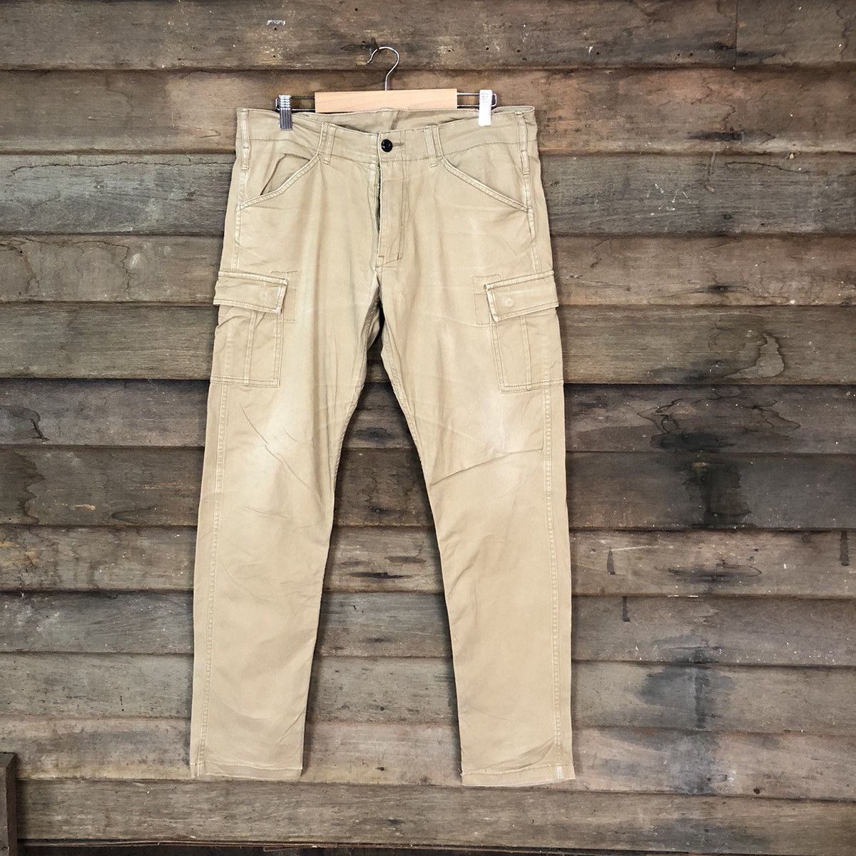 Japanese Brand Gladiator Brown utility tactical Cargo Pants #7096 Size US 32 / EU 48 - 1 Thumbnail